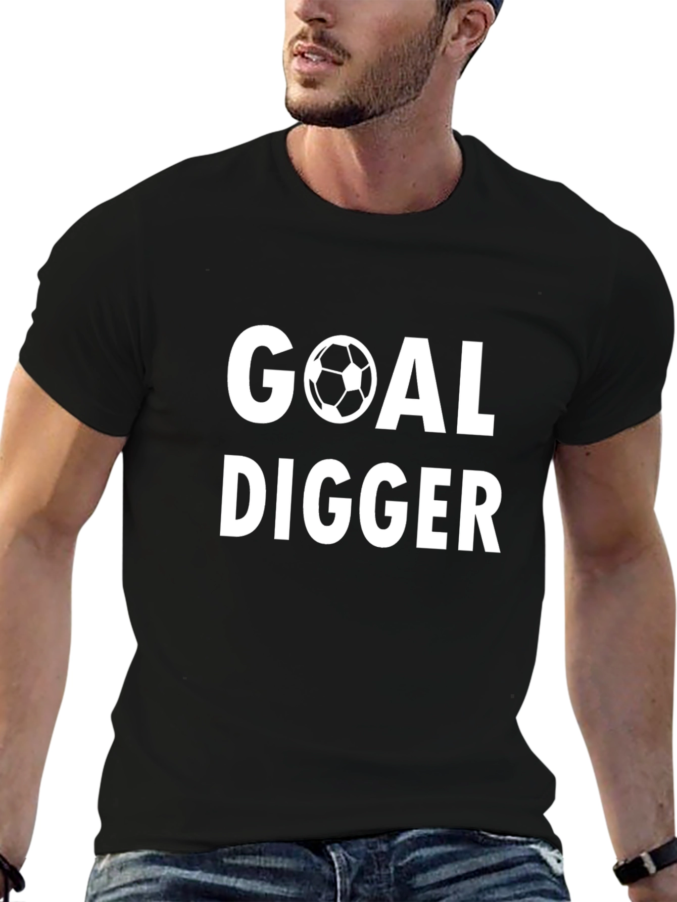 Goal Digger Soccer Graphic T-Shirt