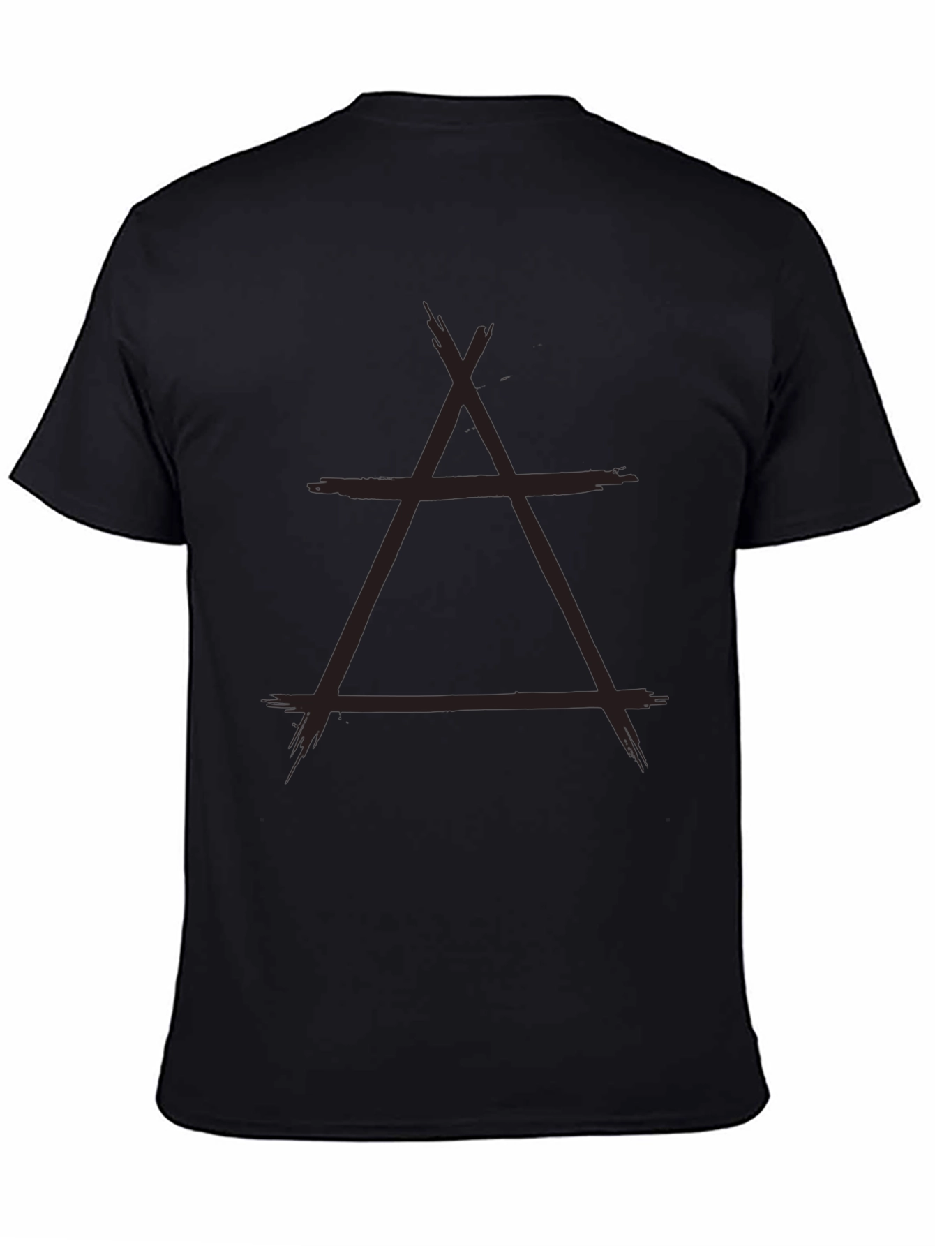 Abstract Triangle Graphic Tee - Modern Streetwear