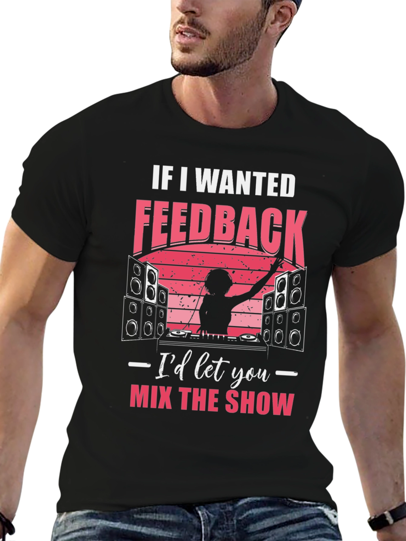 DJ Feedback T-Shirt - Music Lover Gift