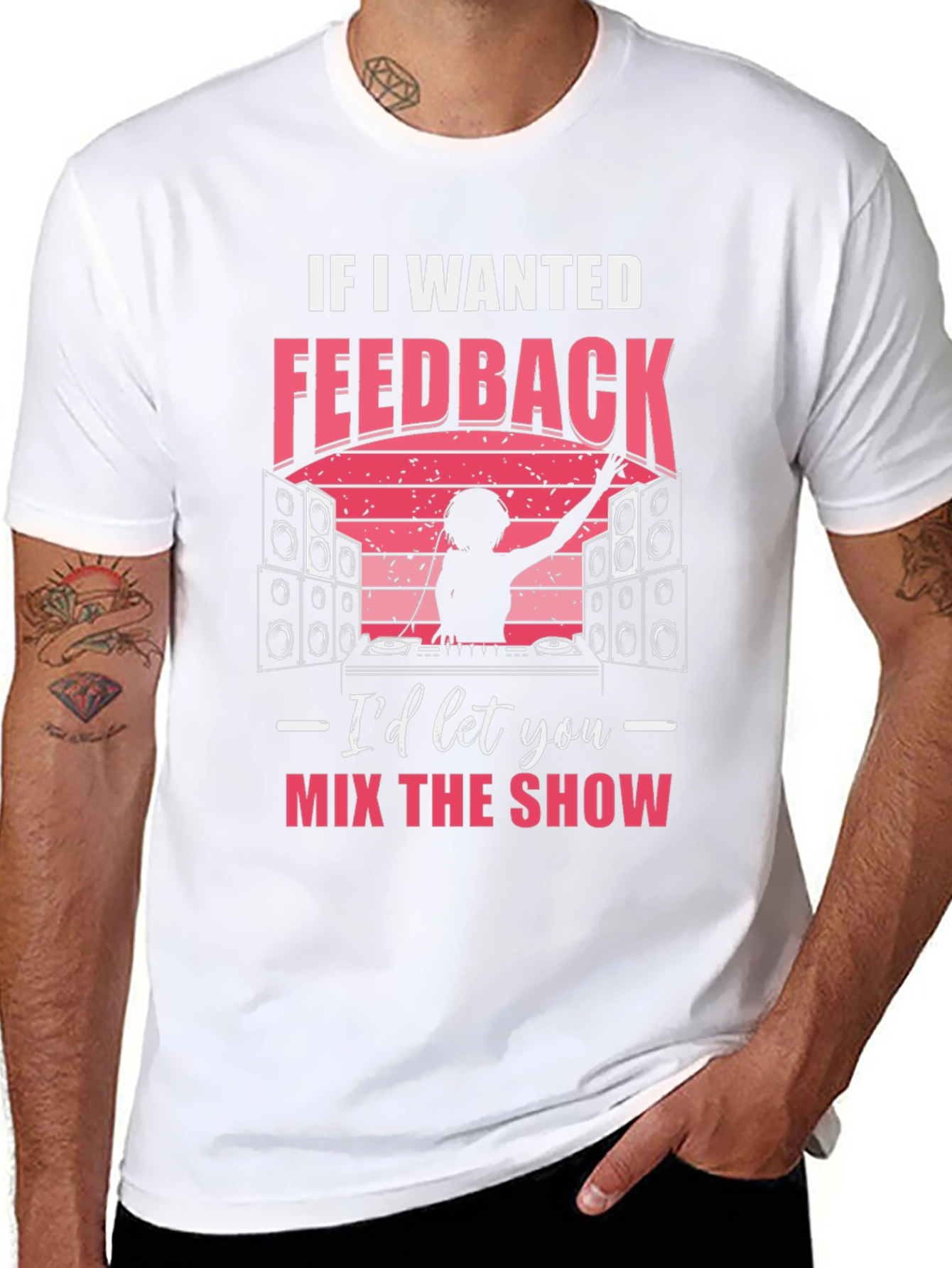 DJ Feedback T-Shirt - Music Lover Gift