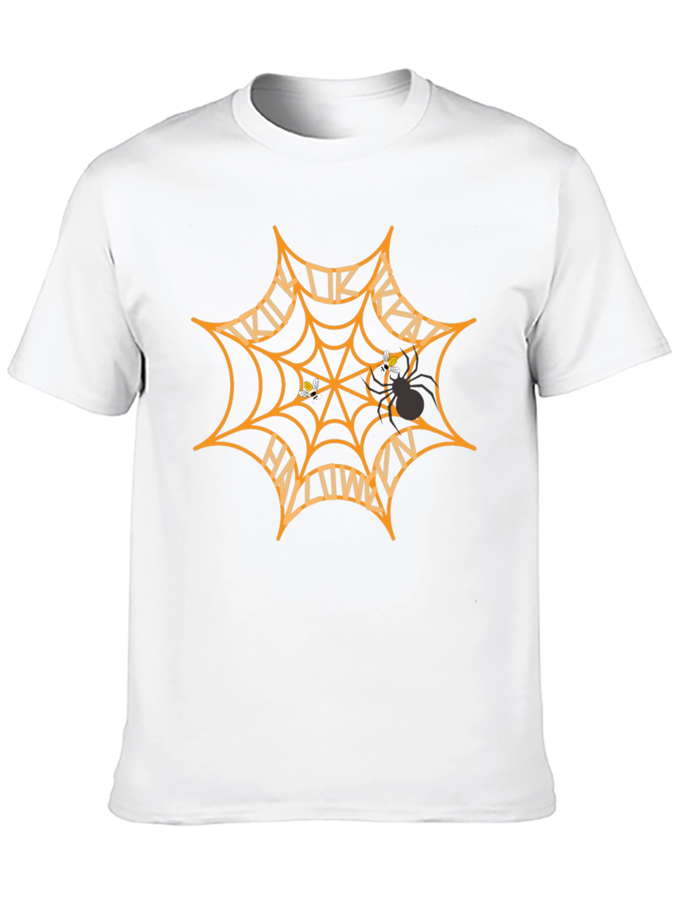 Spooky Spiderweb Halloween T-Shirt