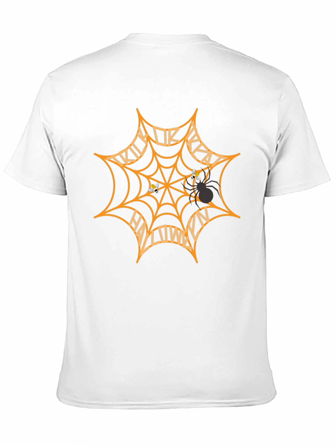 Spooky Spiderweb Halloween T-Shirt