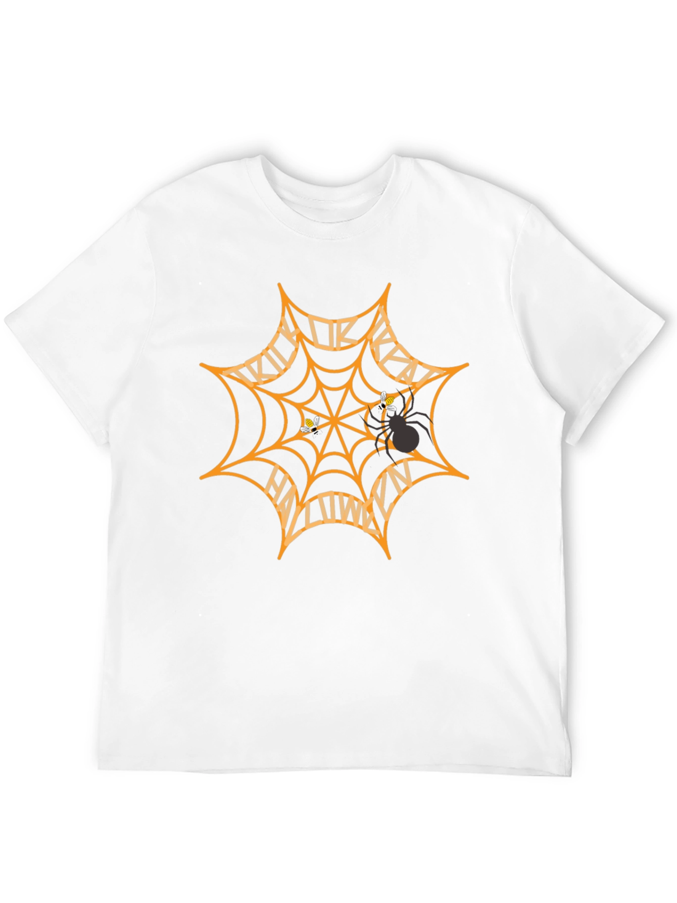 Spooky Spiderweb Halloween T-Shirt