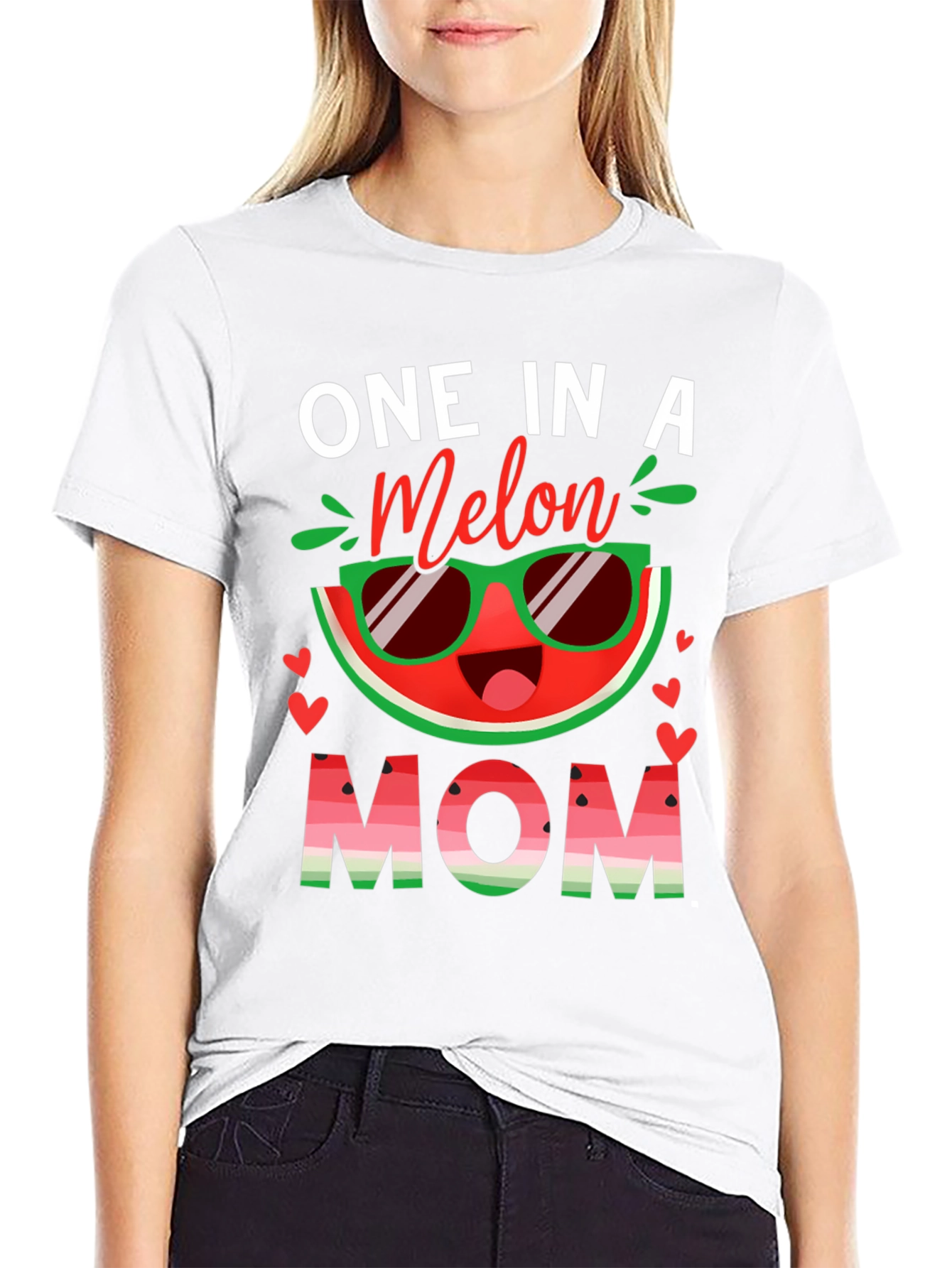One In A Melon Mom Graphic T-Shirt