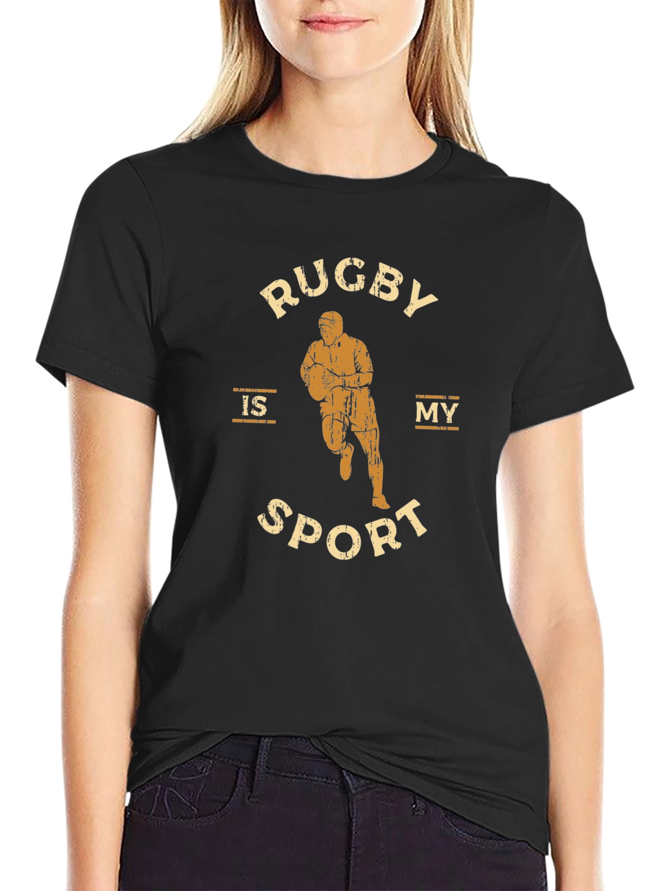 Rugby is My Sport Graphic T-Shirt