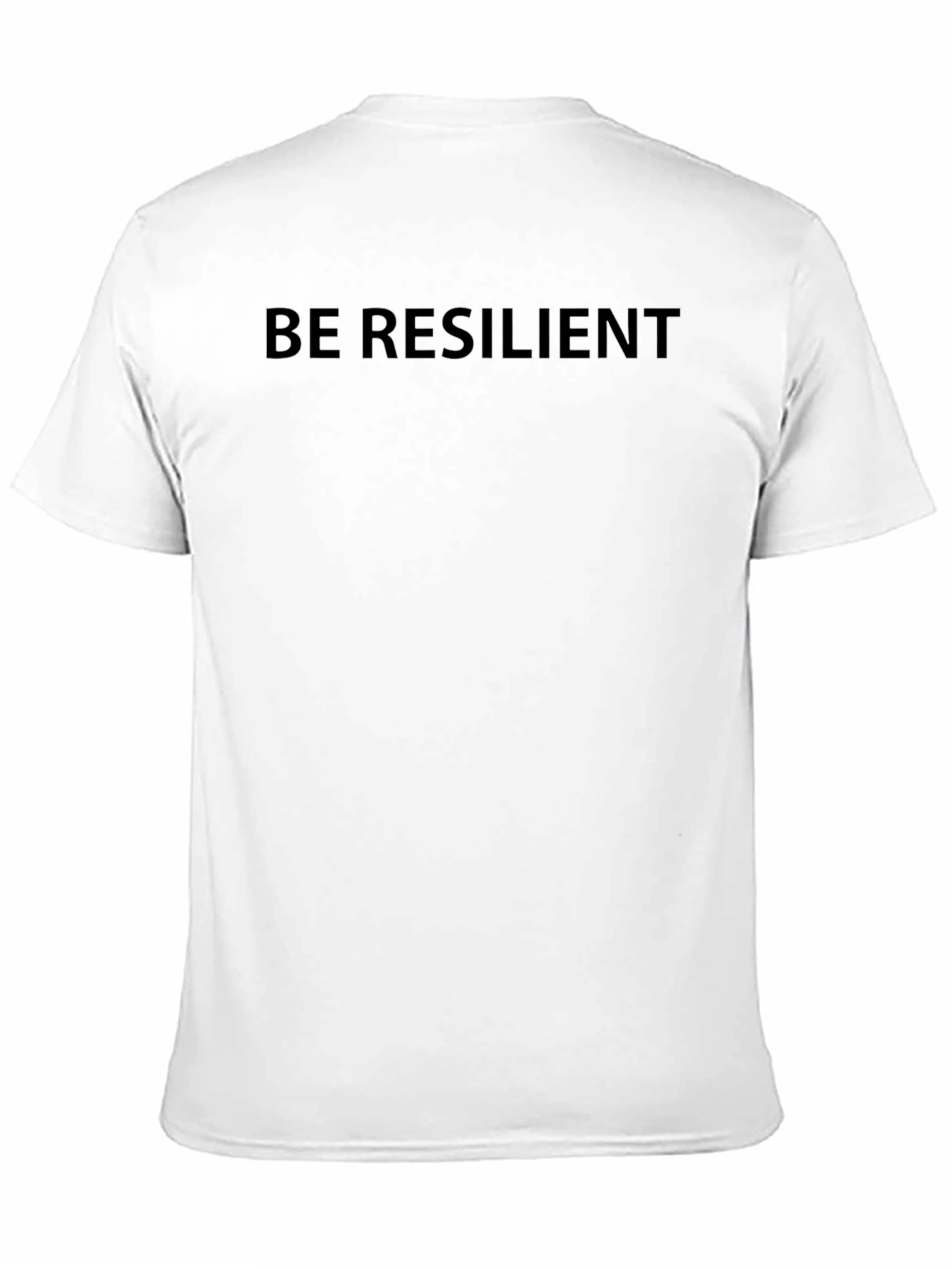 Be Resilient Black T-Shirt - Mens