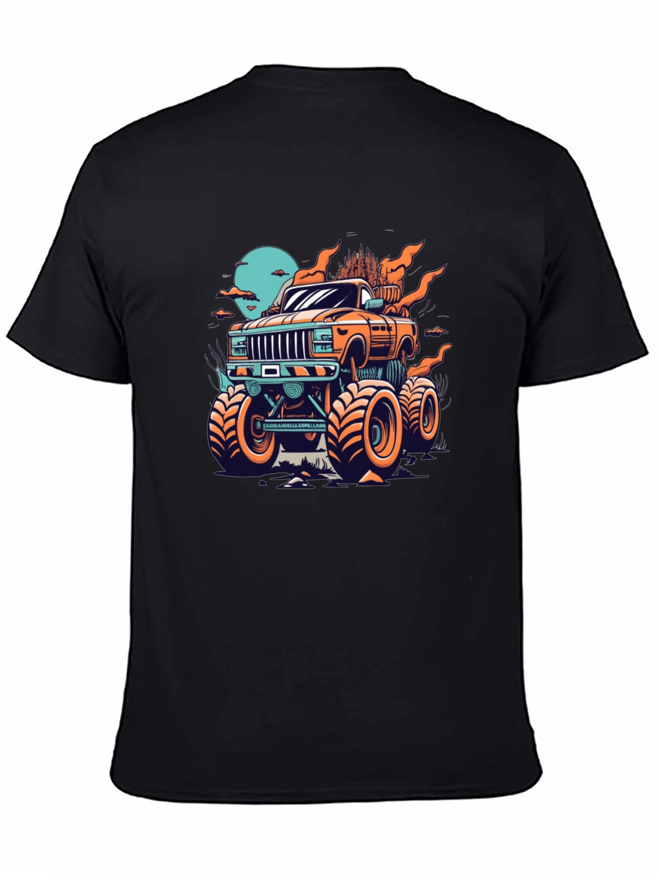 Monster Truck Graphic Tee - Cool Design!