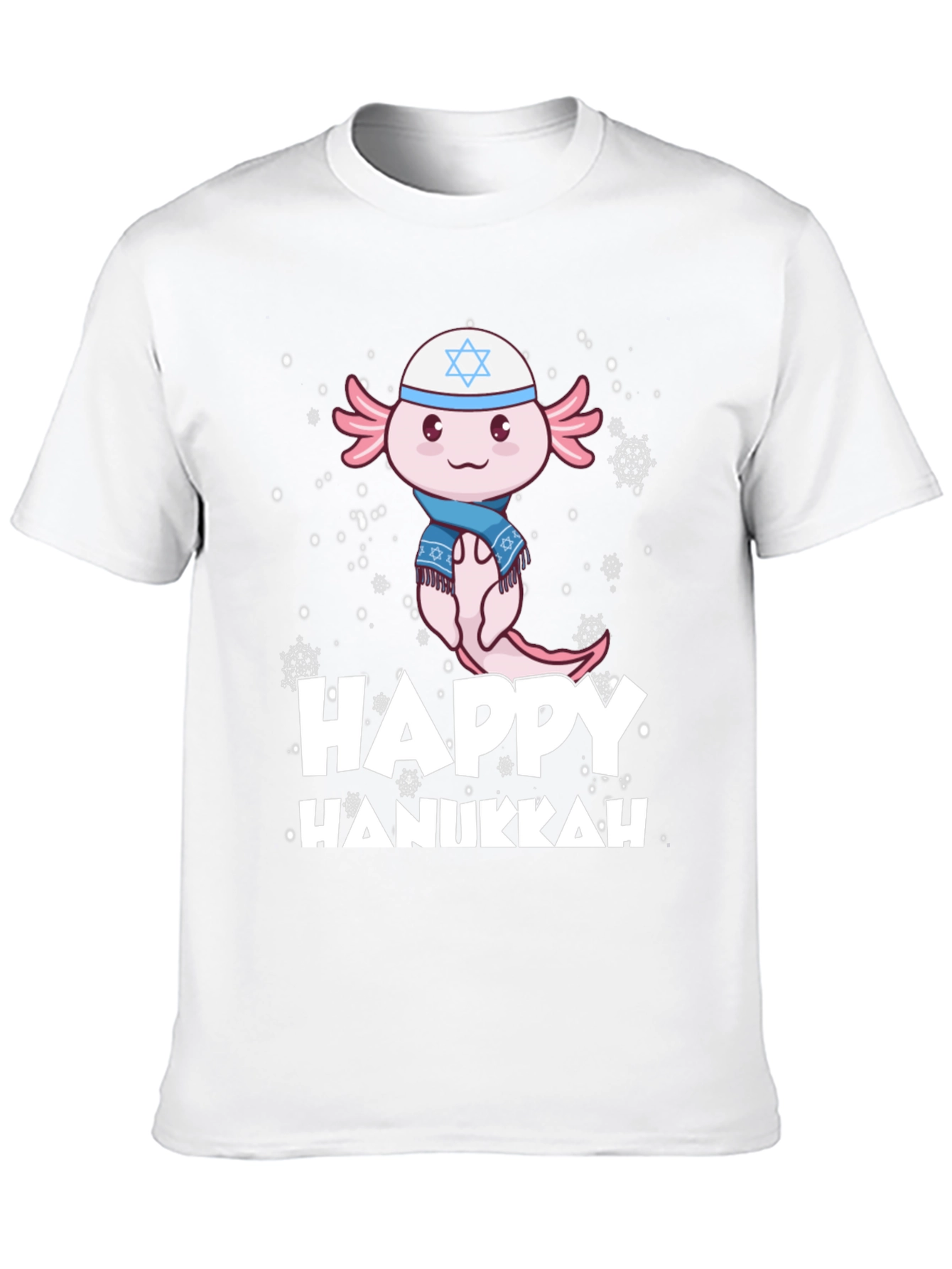 Happy Hanukkah Axolotl T-Shirt