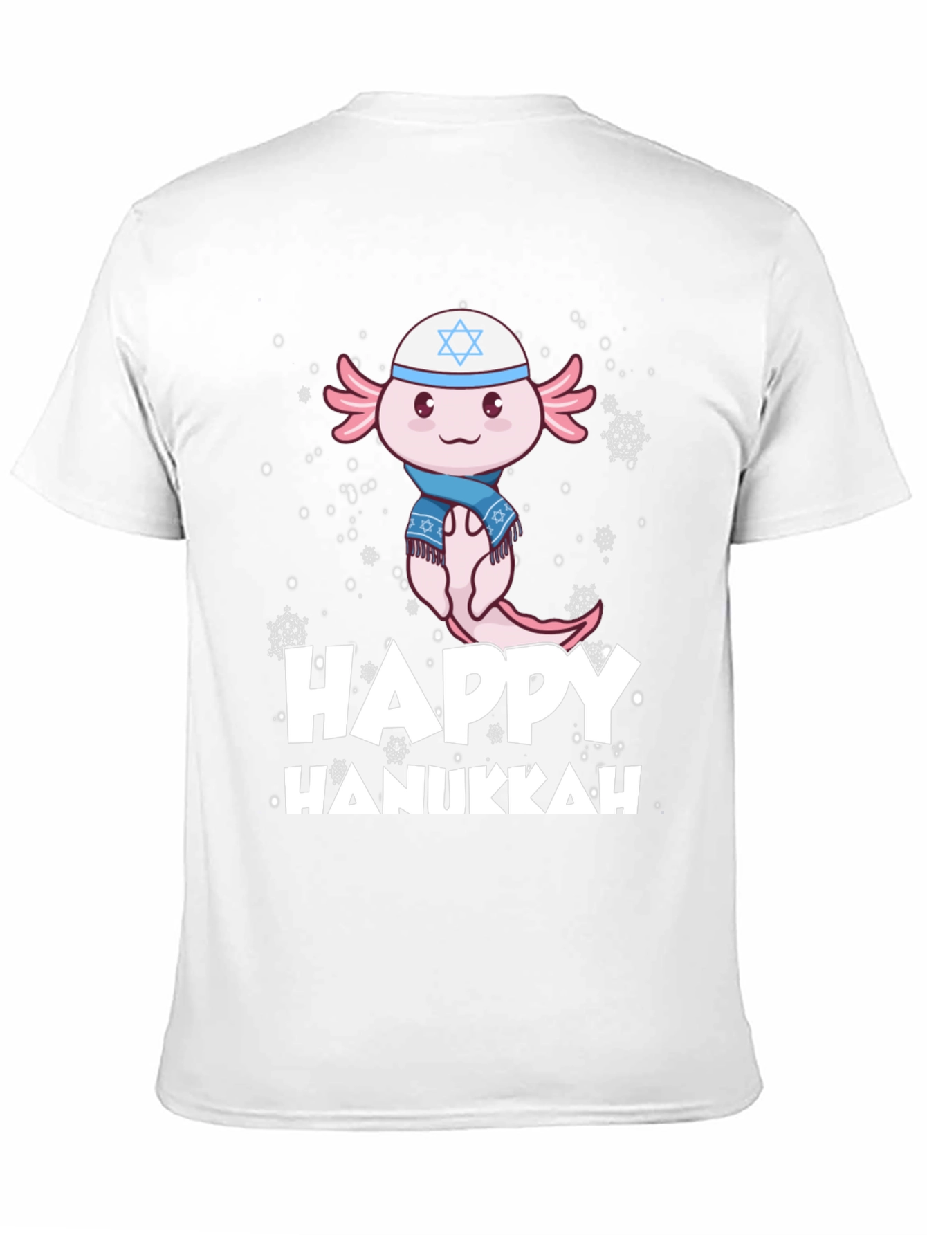 Happy Hanukkah Axolotl T-Shirt