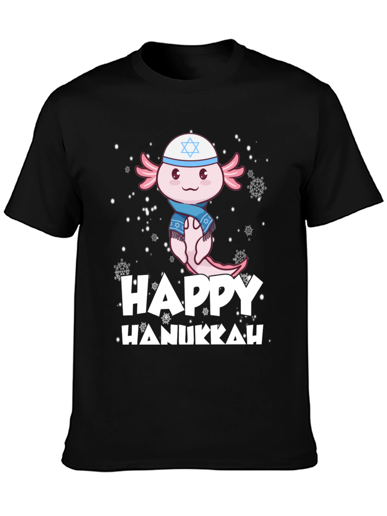 Happy Hanukkah Axolotl T-Shirt