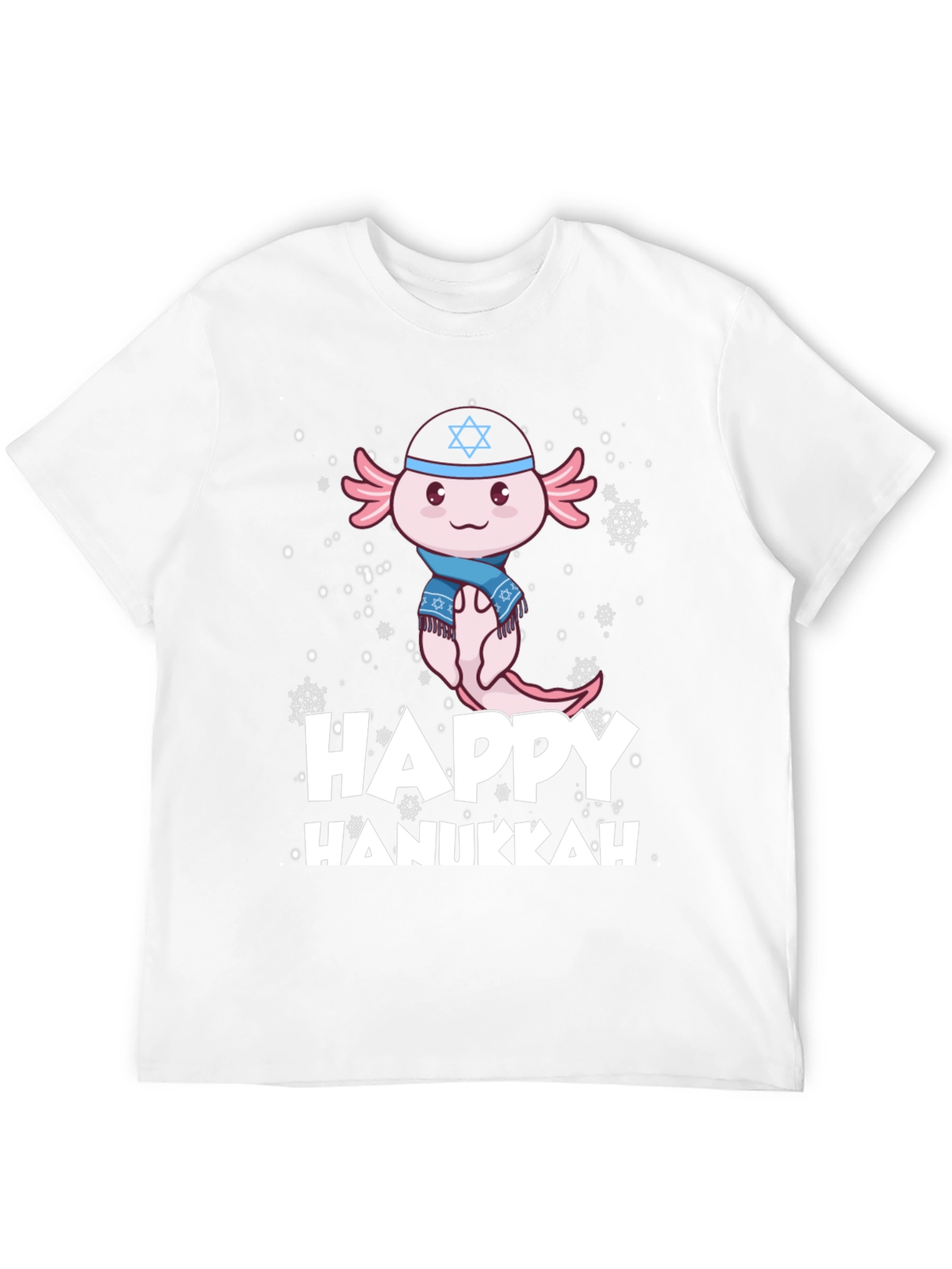 Happy Hanukkah Axolotl T-Shirt