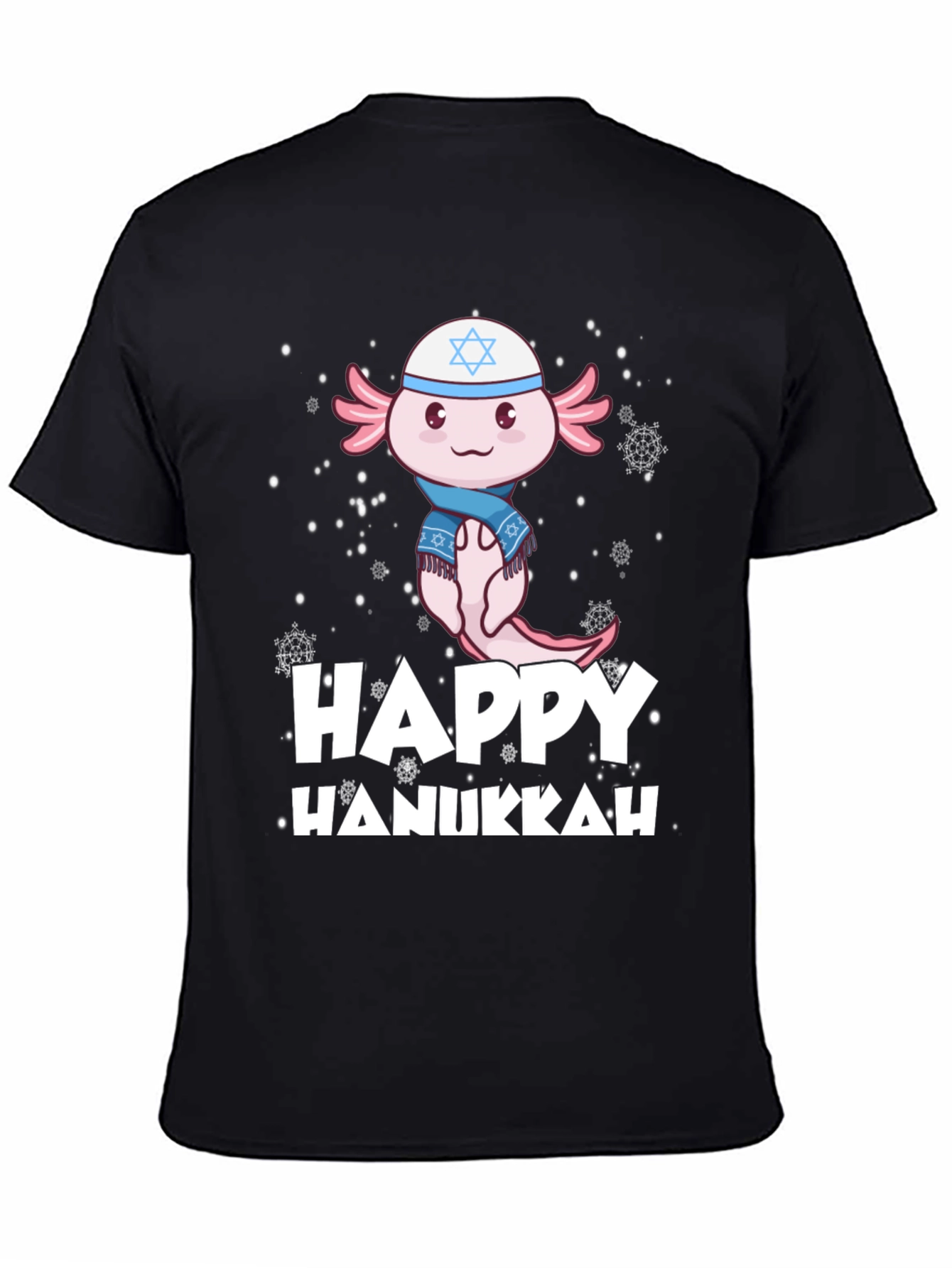 Happy Hanukkah Axolotl T-Shirt