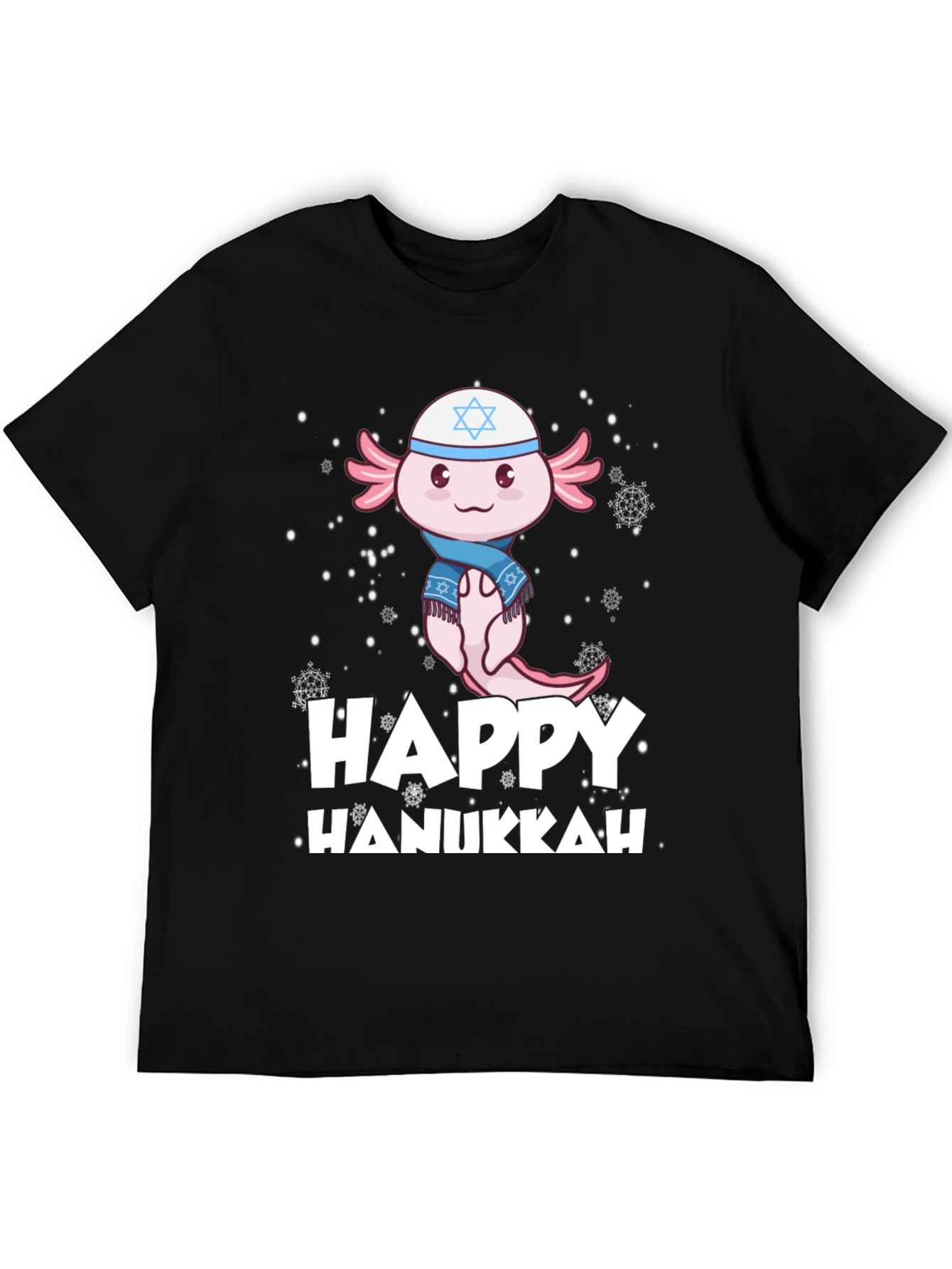 Happy Hanukkah Axolotl T-Shirt