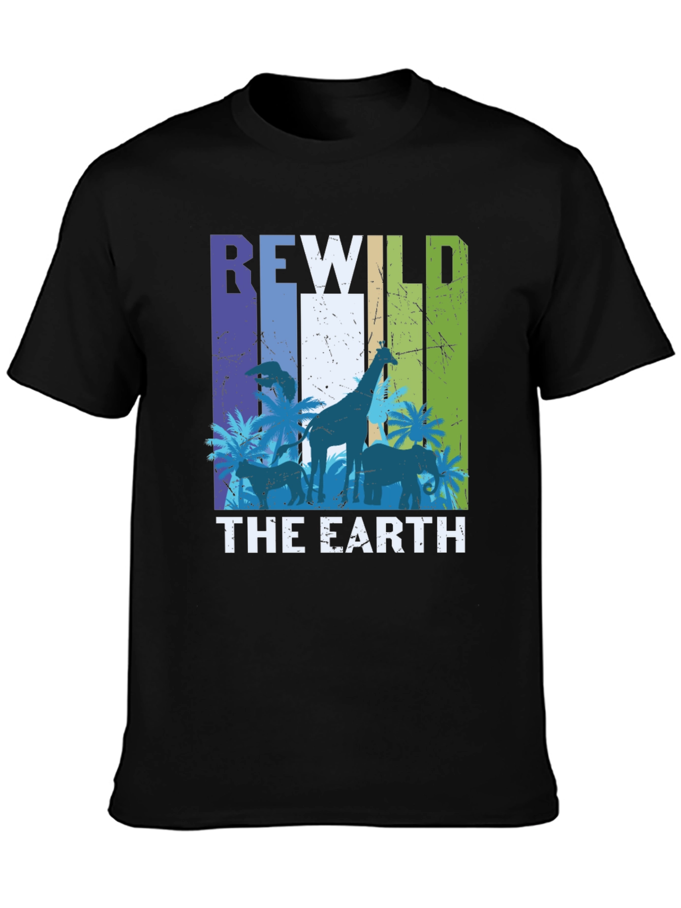 Rewild The Earth Graphic Tee