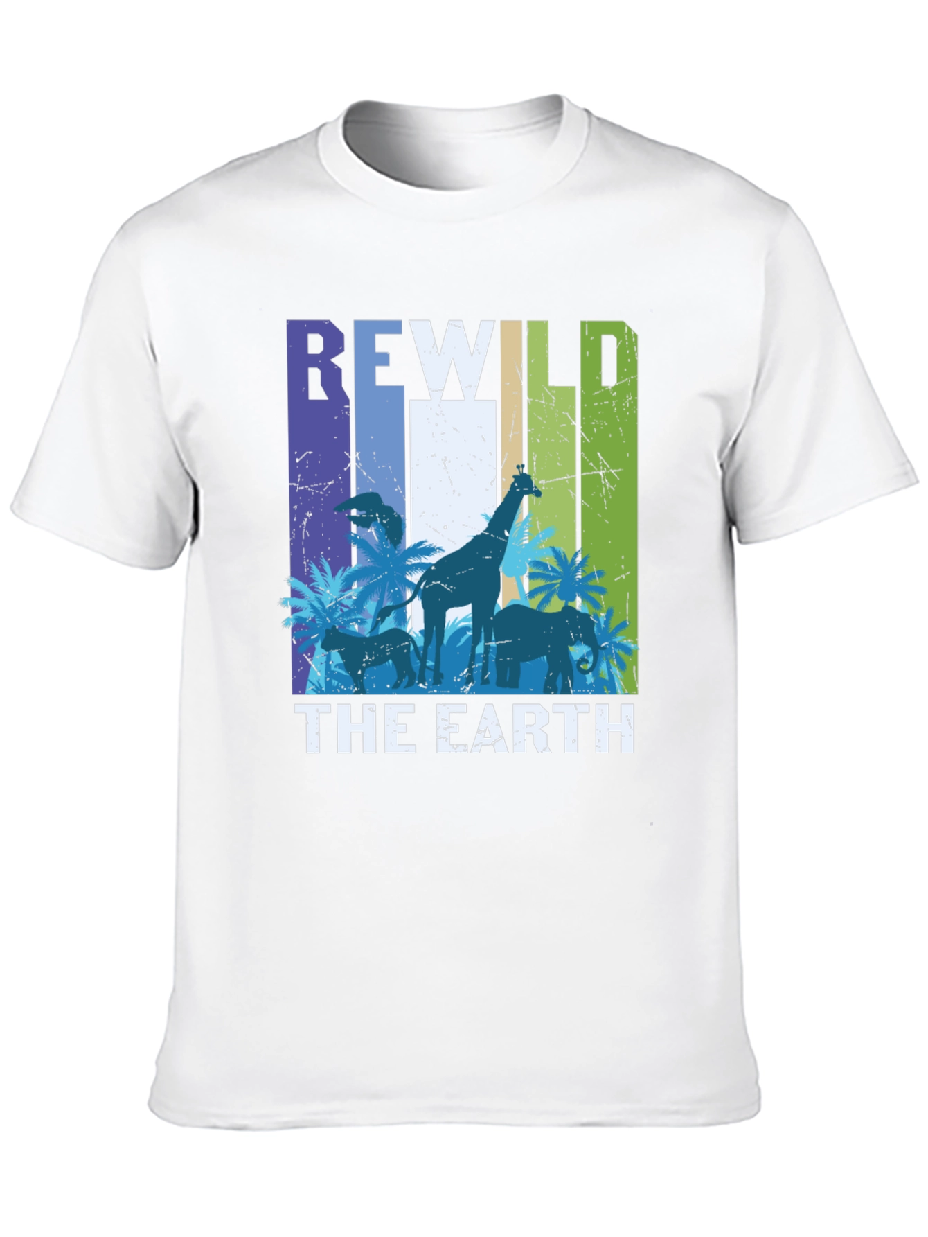 Rewild The Earth Graphic Tee