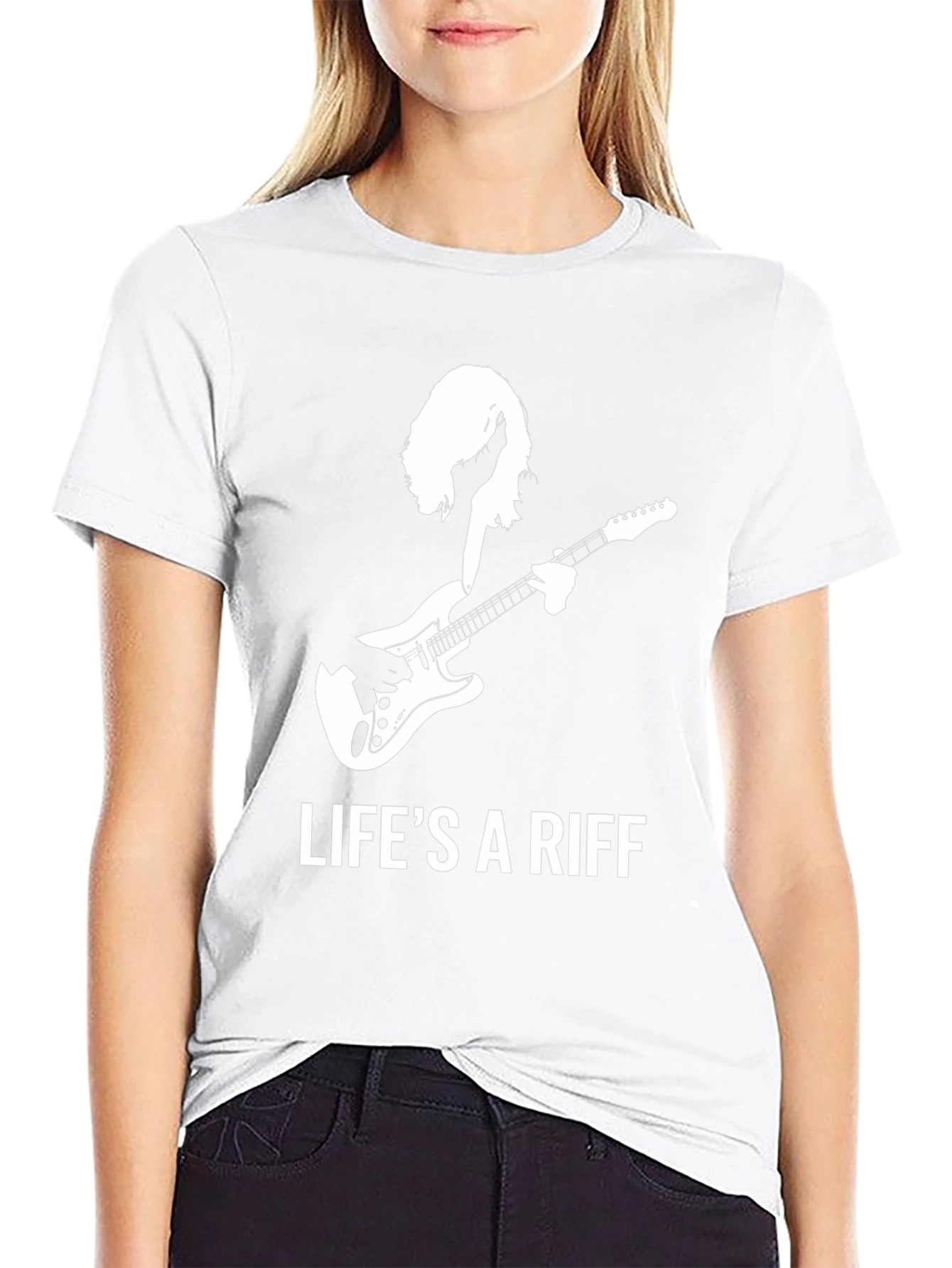 Lifes a Riff Graphic Tee - Music Lover T-Shirt