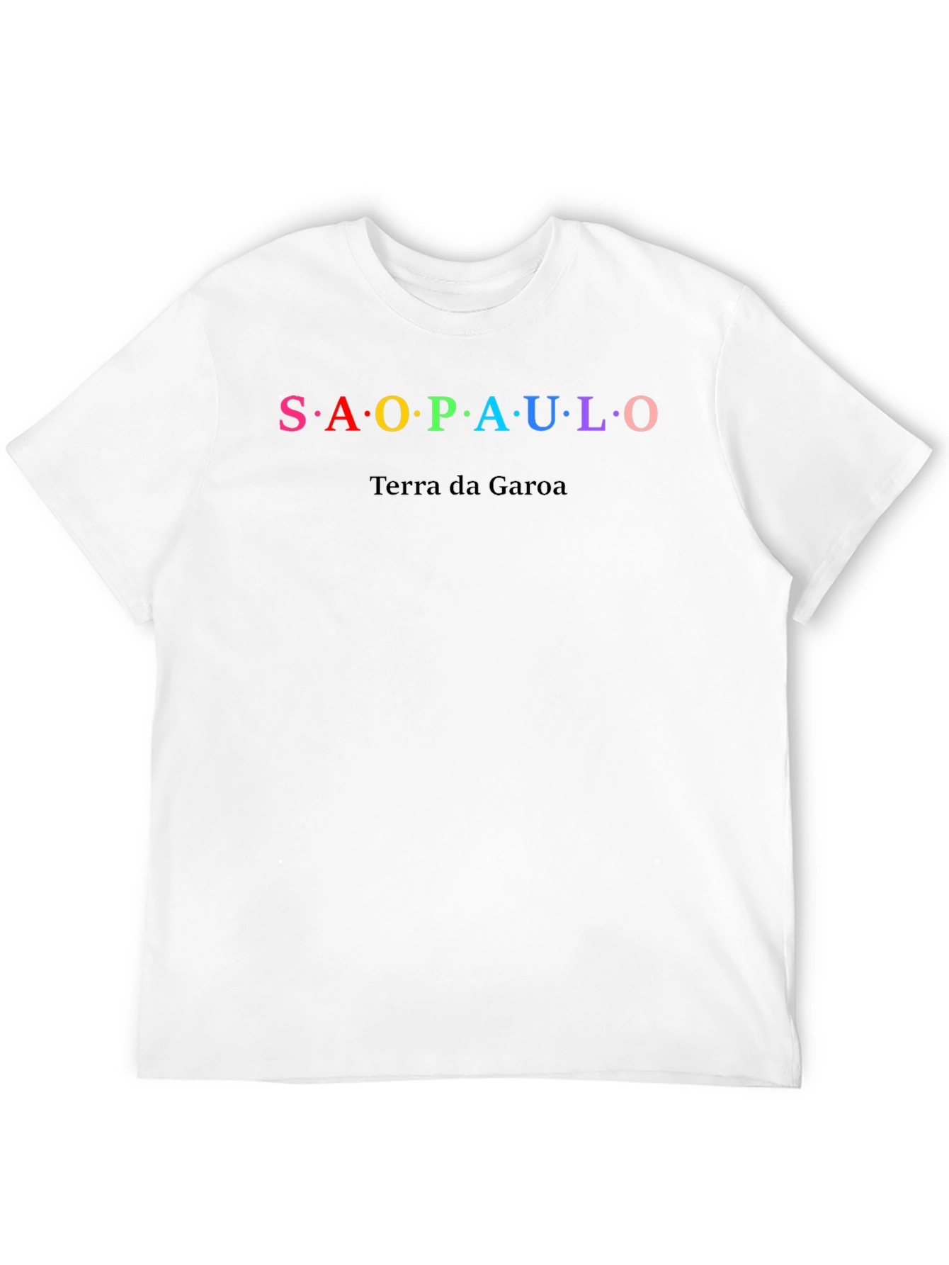 Sao Paulo T-Shirt -  Terra da Garoa Black Tee
