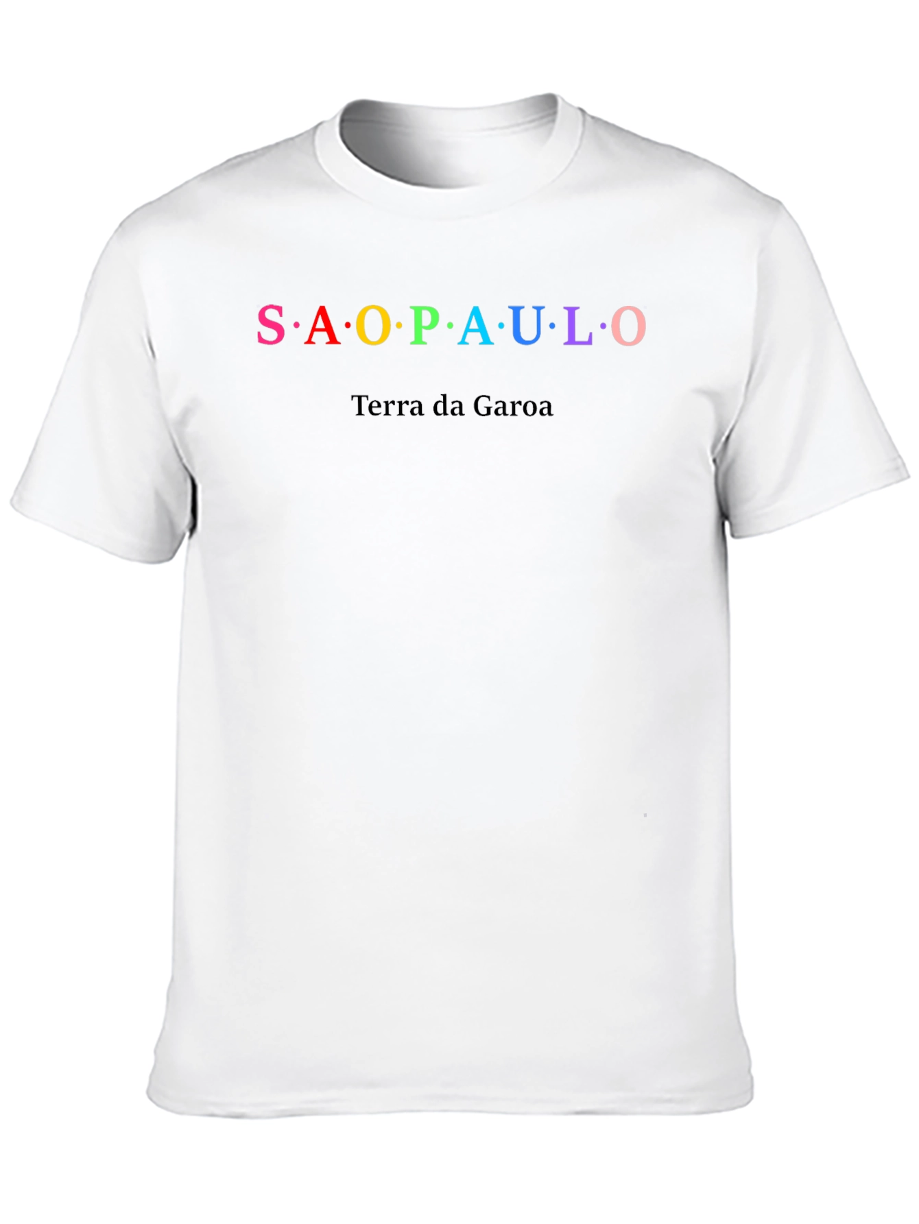 Sao Paulo T-Shirt -  Terra da Garoa Black Tee