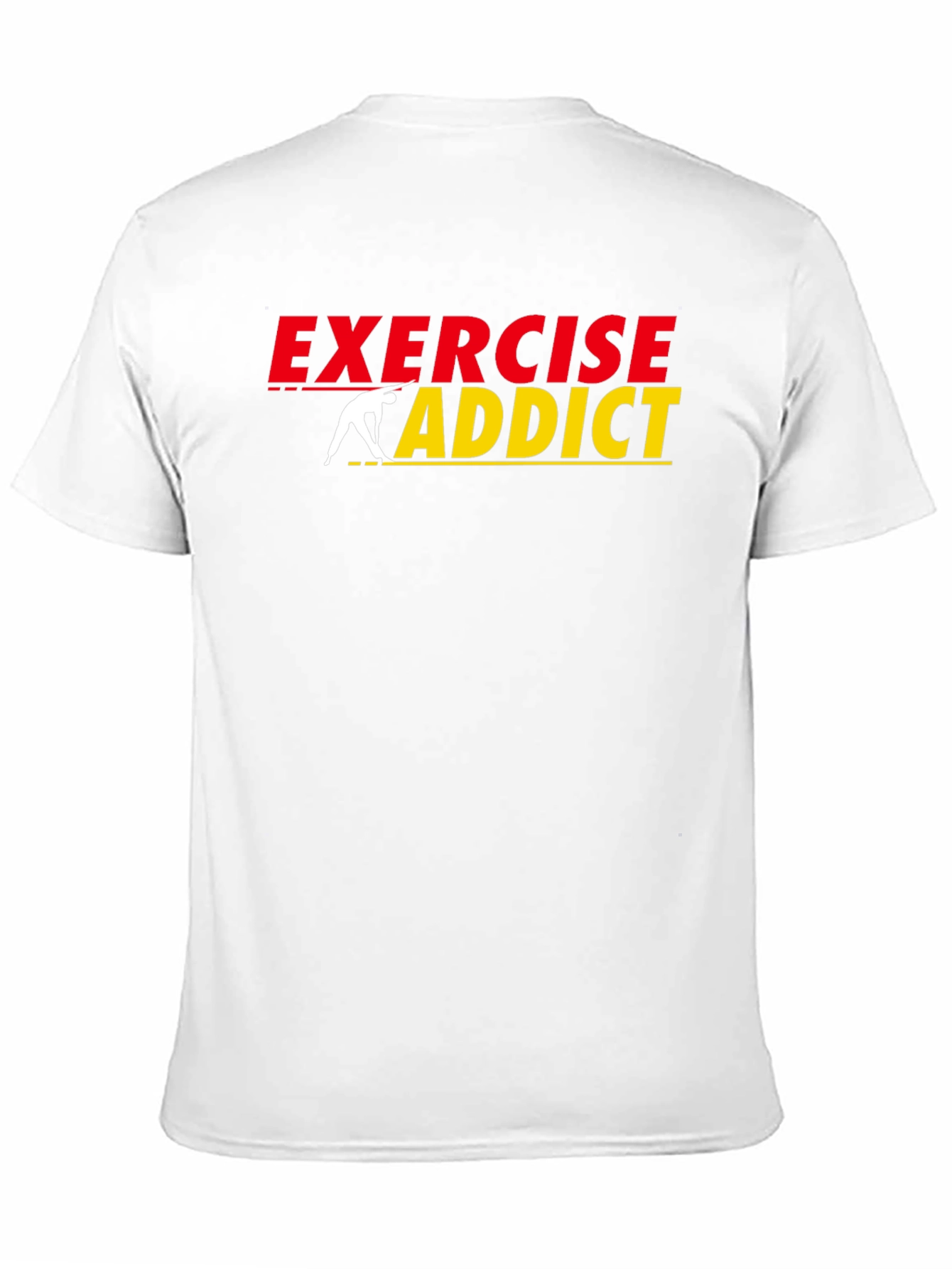Exercise Addict Graphic Tee - Black
