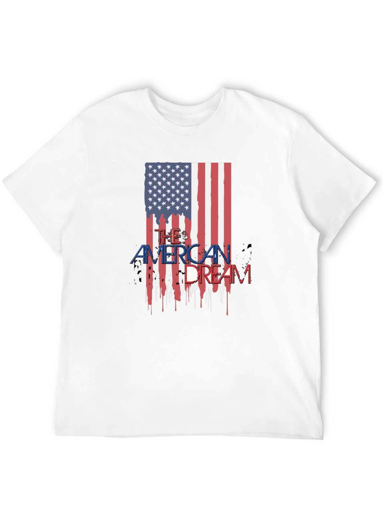 American Dream USA Flag Graphic T-Shirt