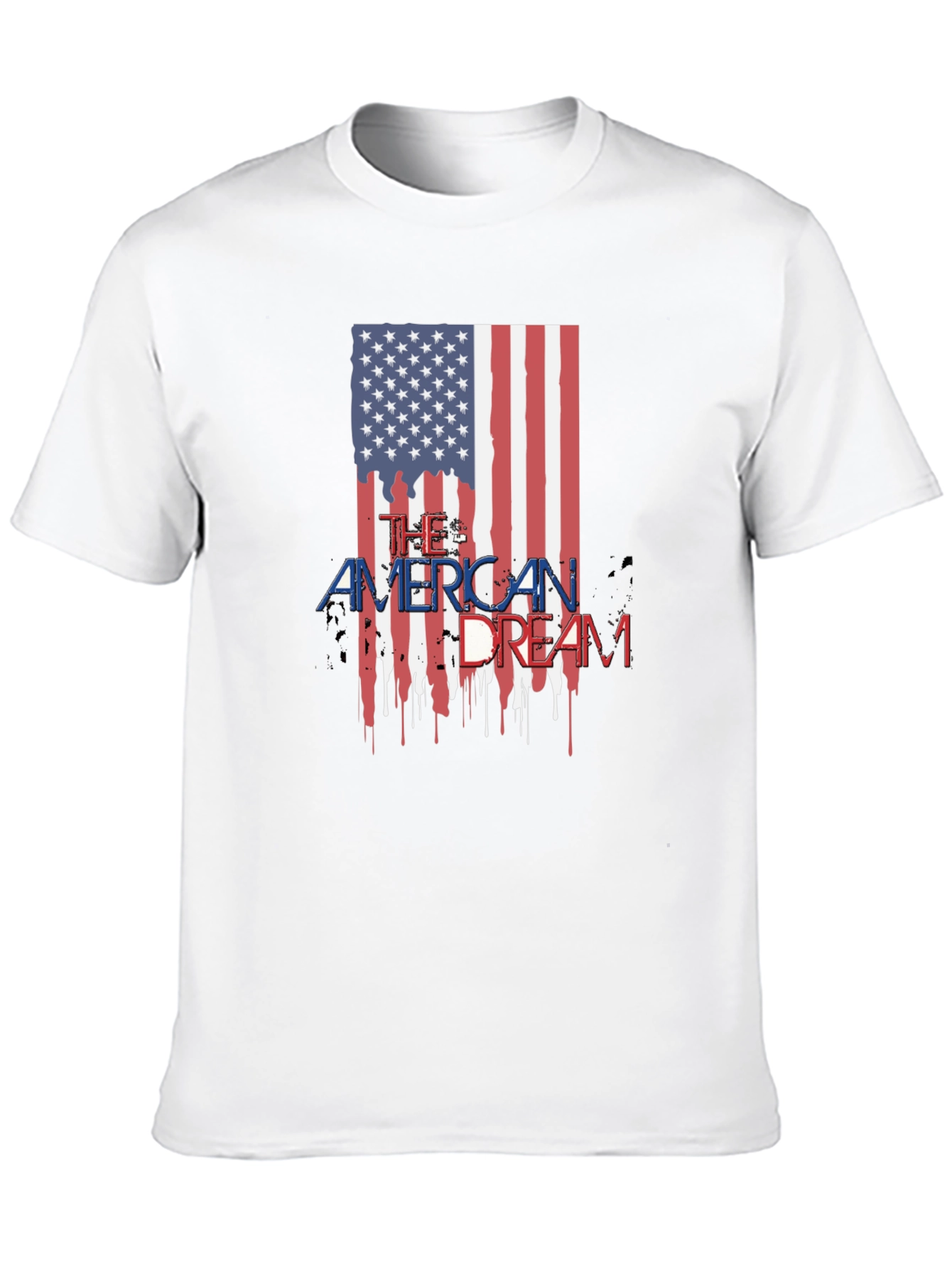 American Dream USA Flag Graphic T-Shirt