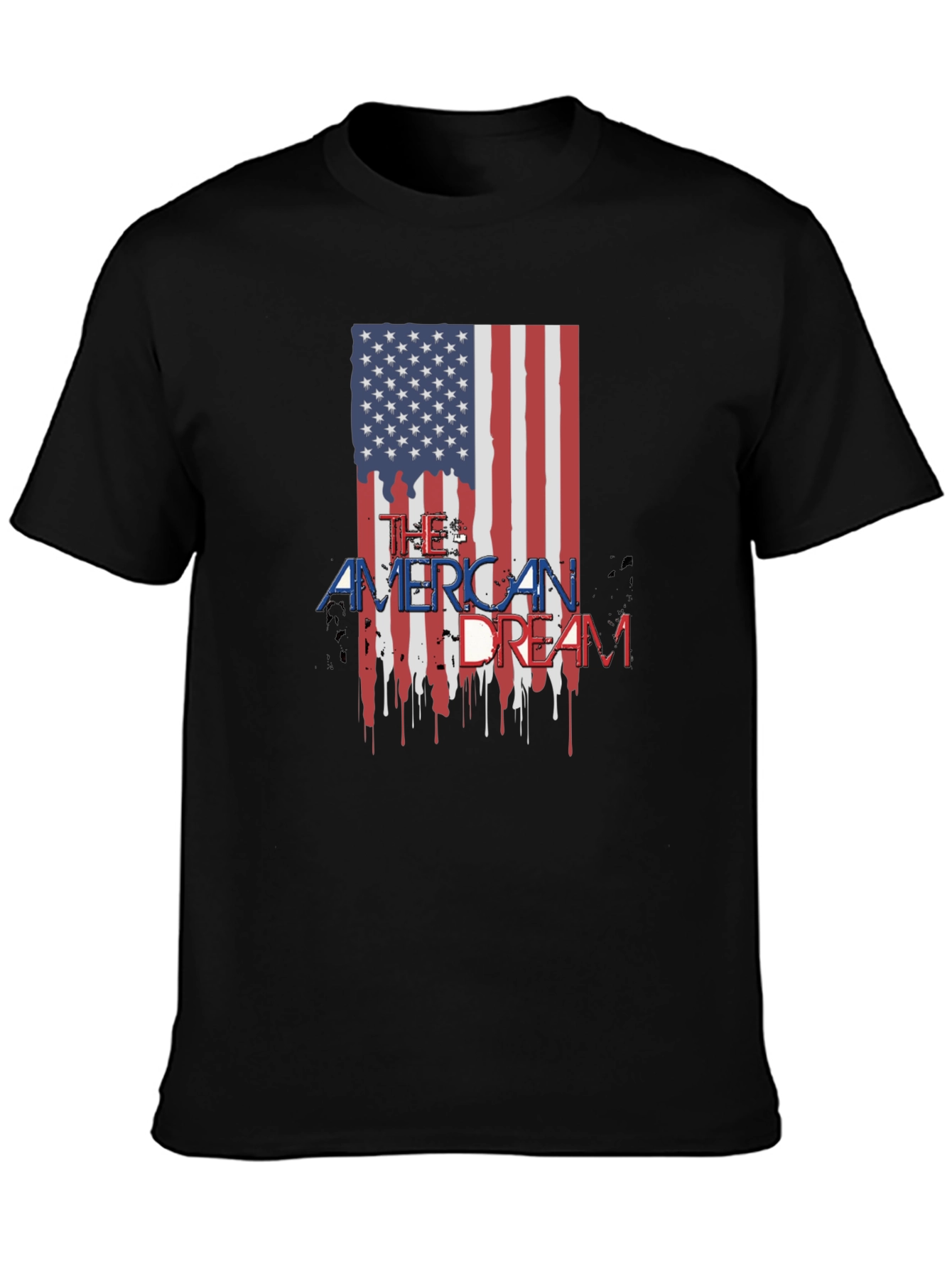 American Dream USA Flag Graphic T-Shirt