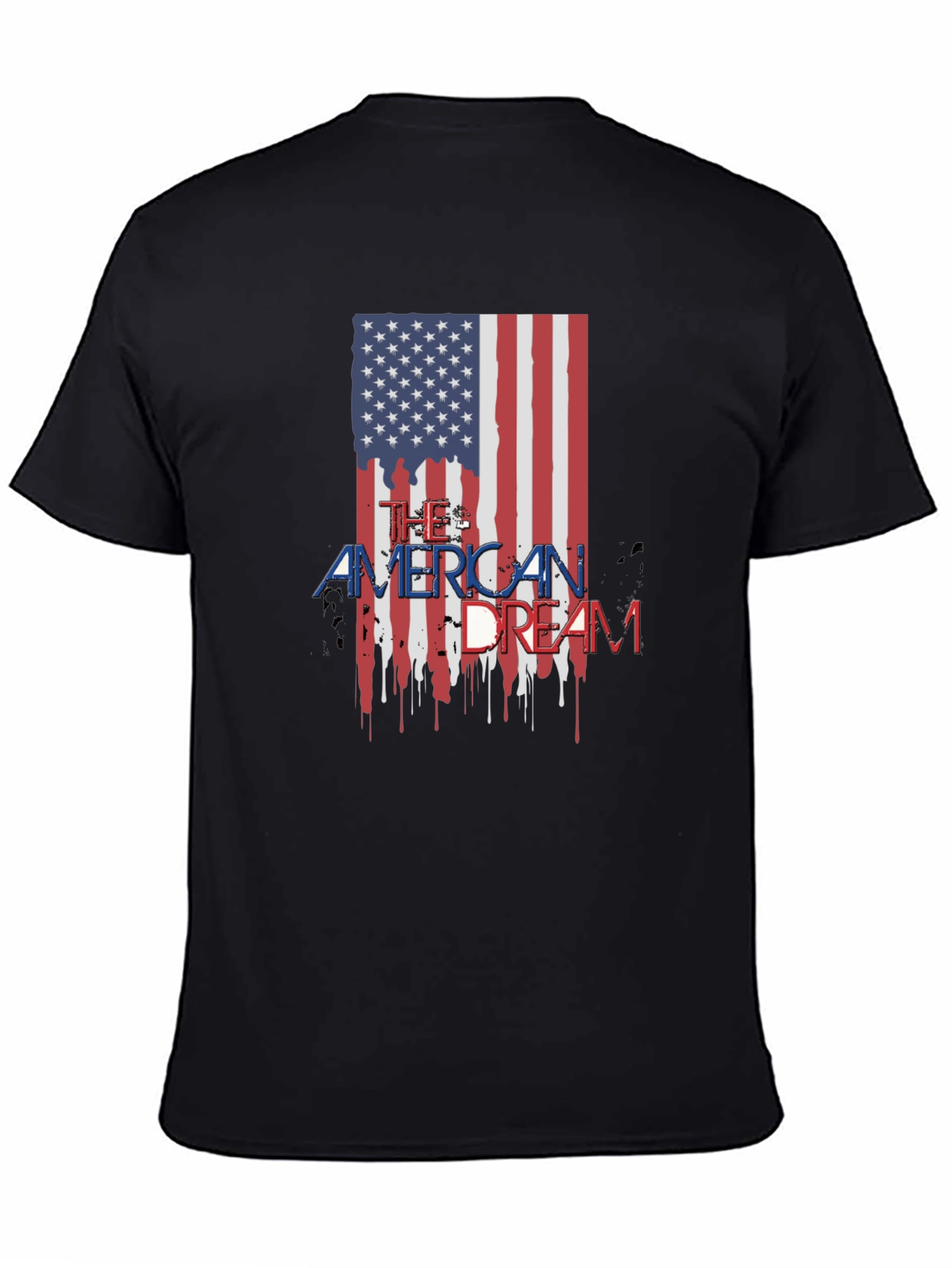 American Dream USA Flag Graphic T-Shirt