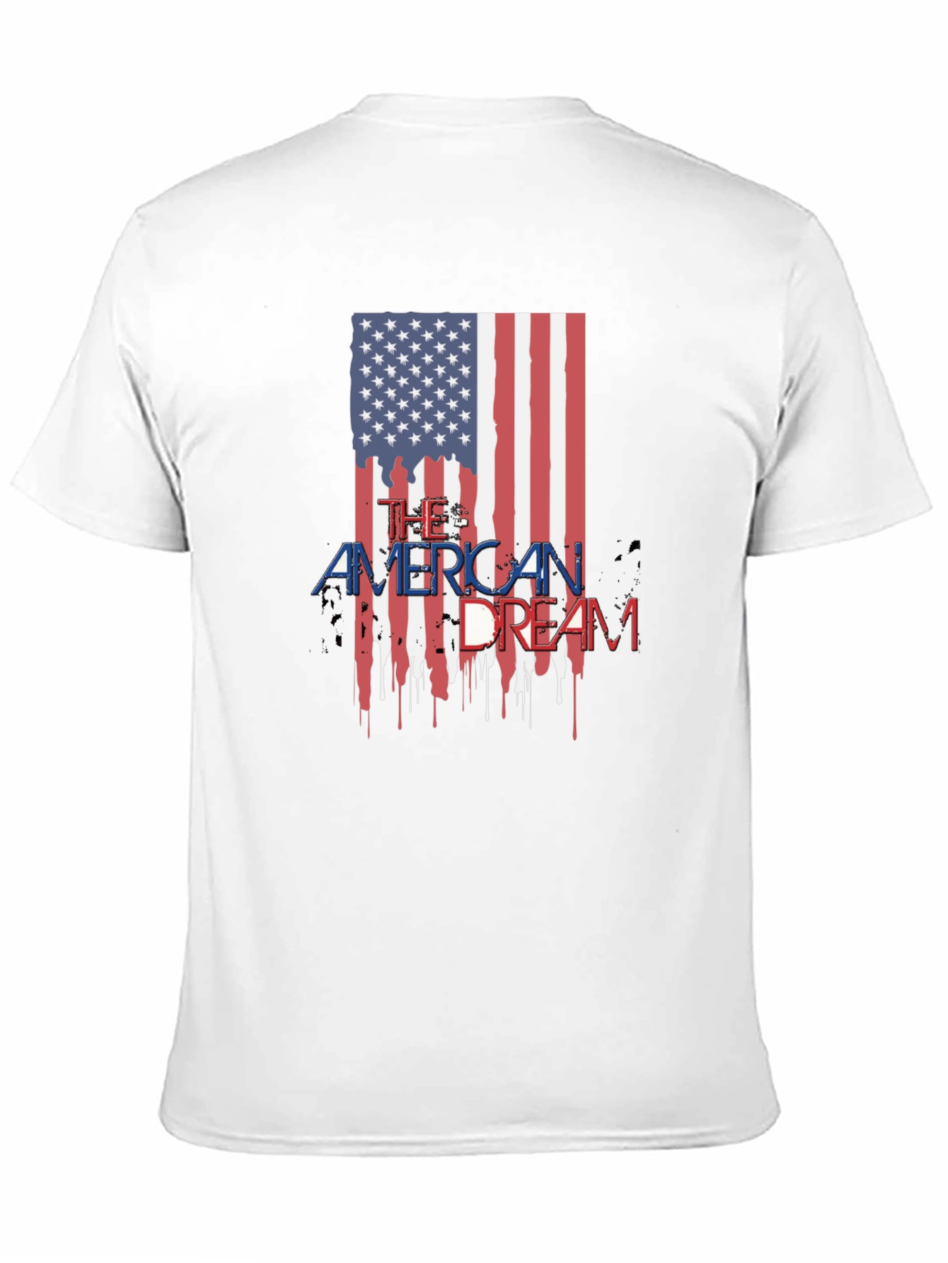 American Dream USA Flag Graphic T-Shirt