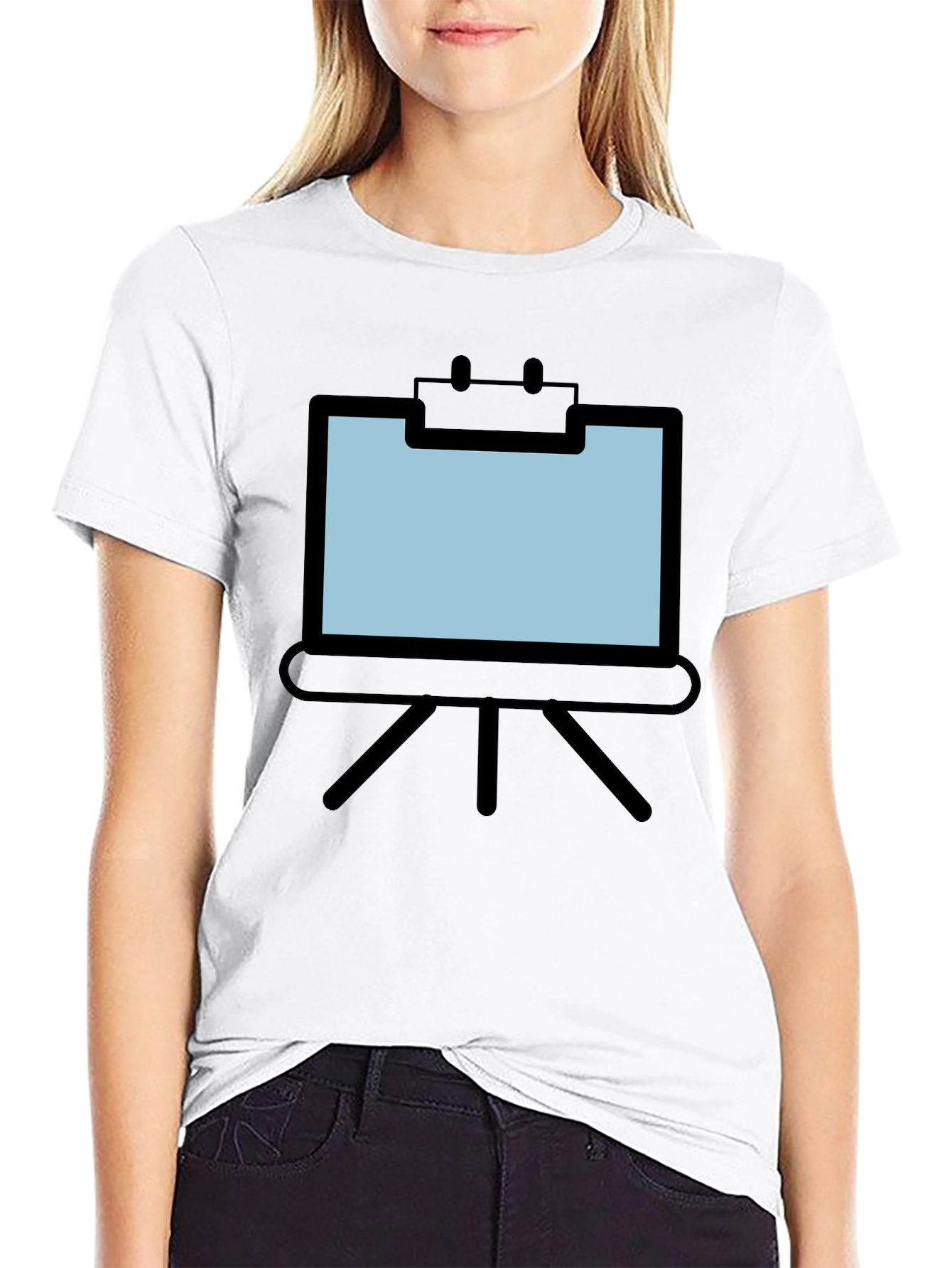 Easel Graphic Tee - Art Student Shirt