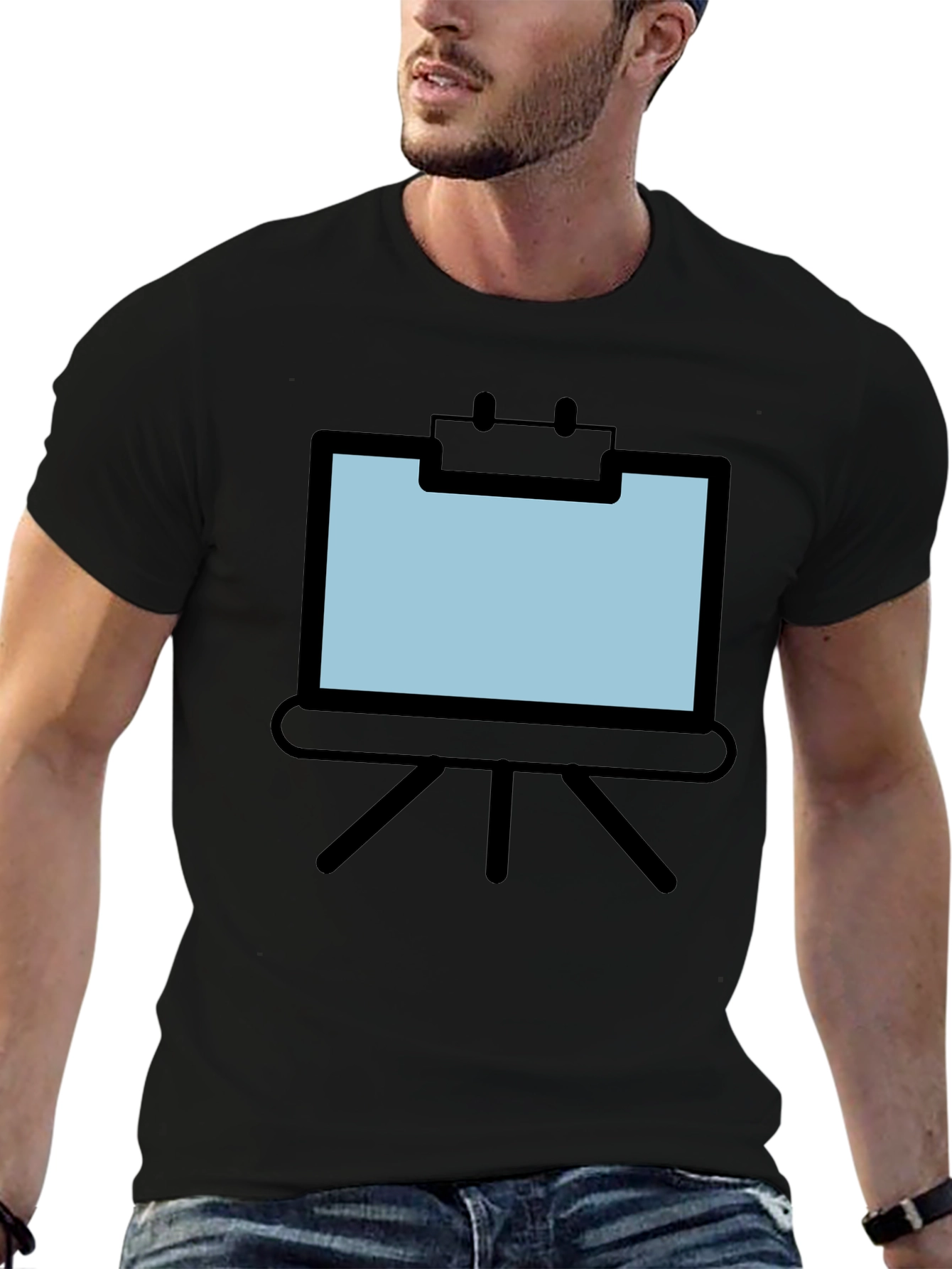 Easel Graphic Tee - Art Student Shirt