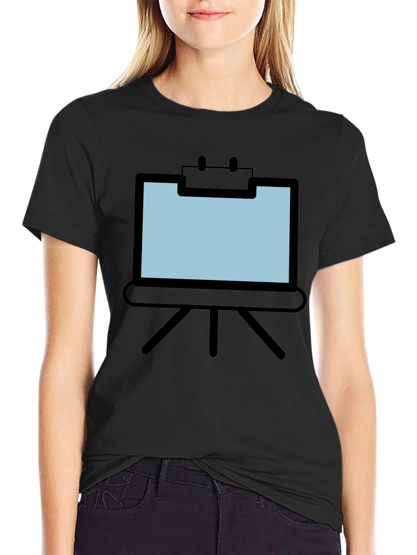 Easel Graphic Tee - Art Student Shirt