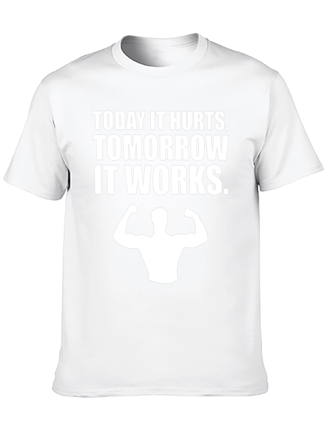 Motivational Workout T-Shirt - Today It Hurts