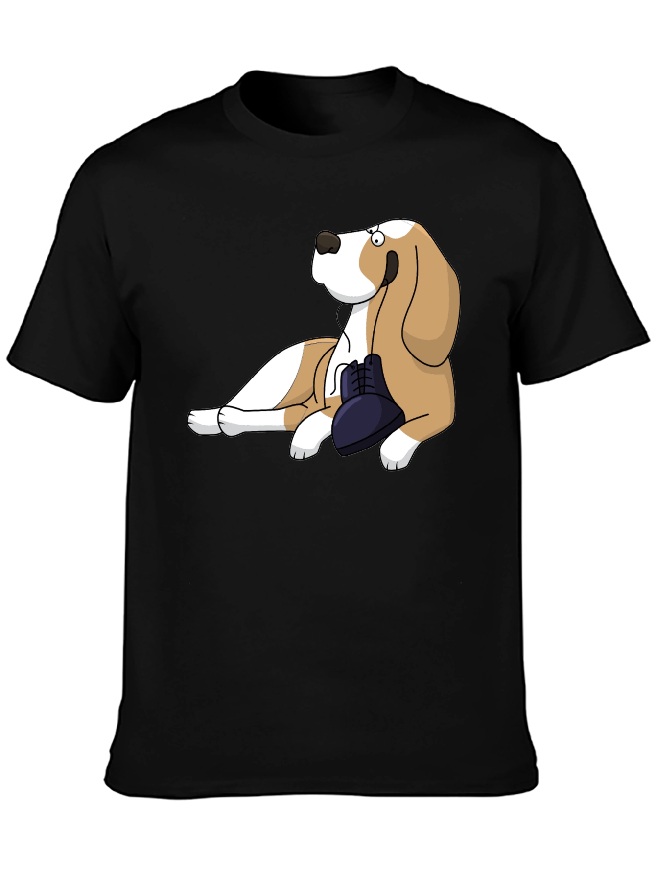 Dog with Shoe Graphic Tee