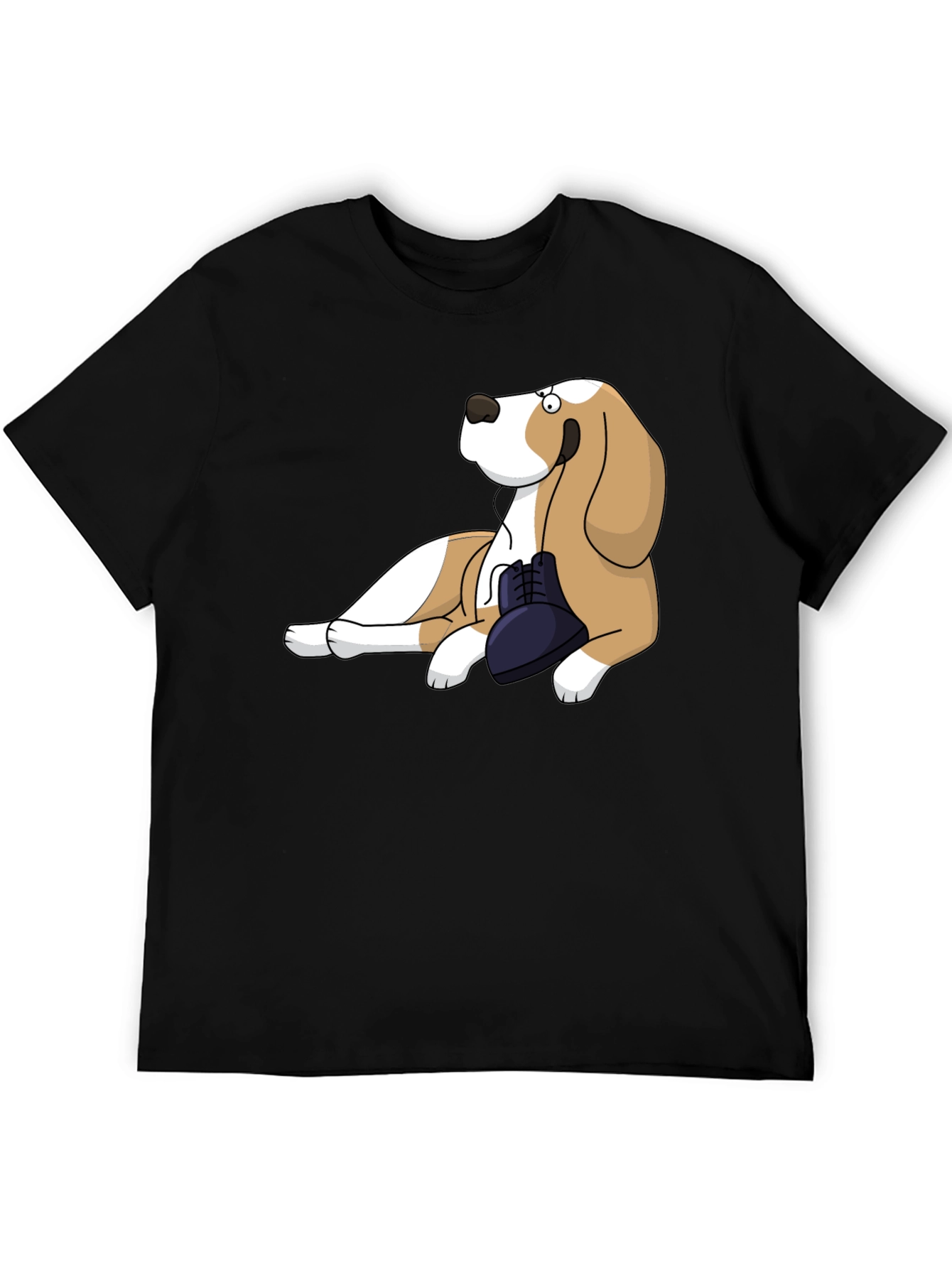 Dog with Shoe Graphic Tee