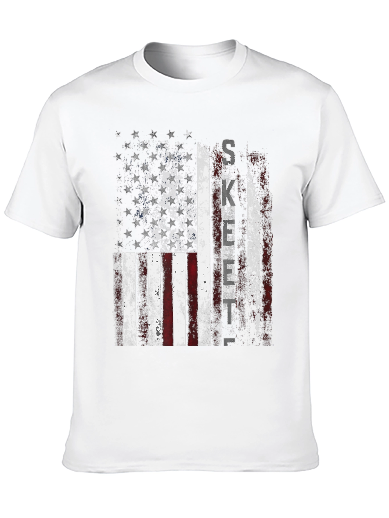 American Flag Skeet T-Shirt