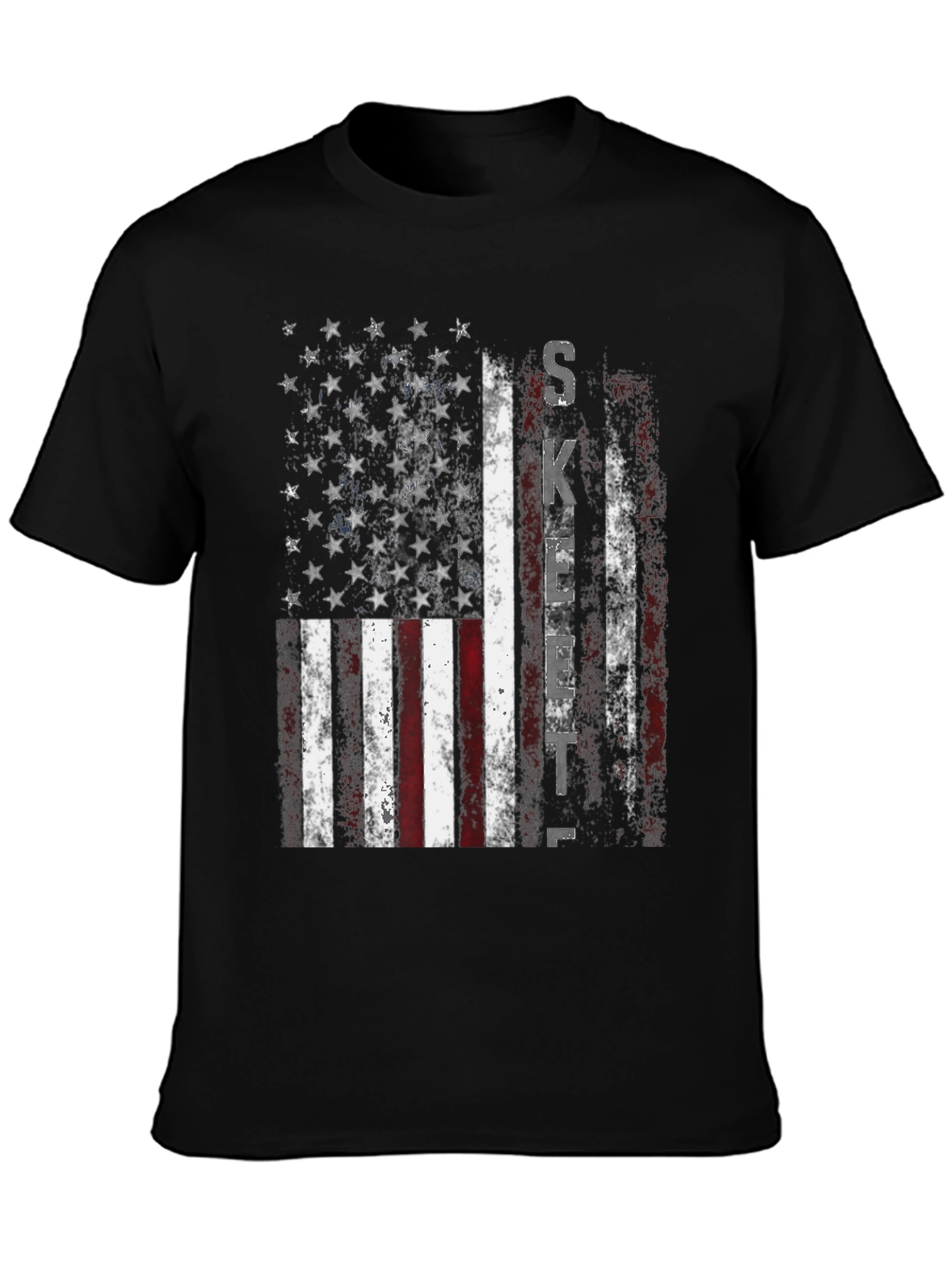 American Flag Skeet T-Shirt
