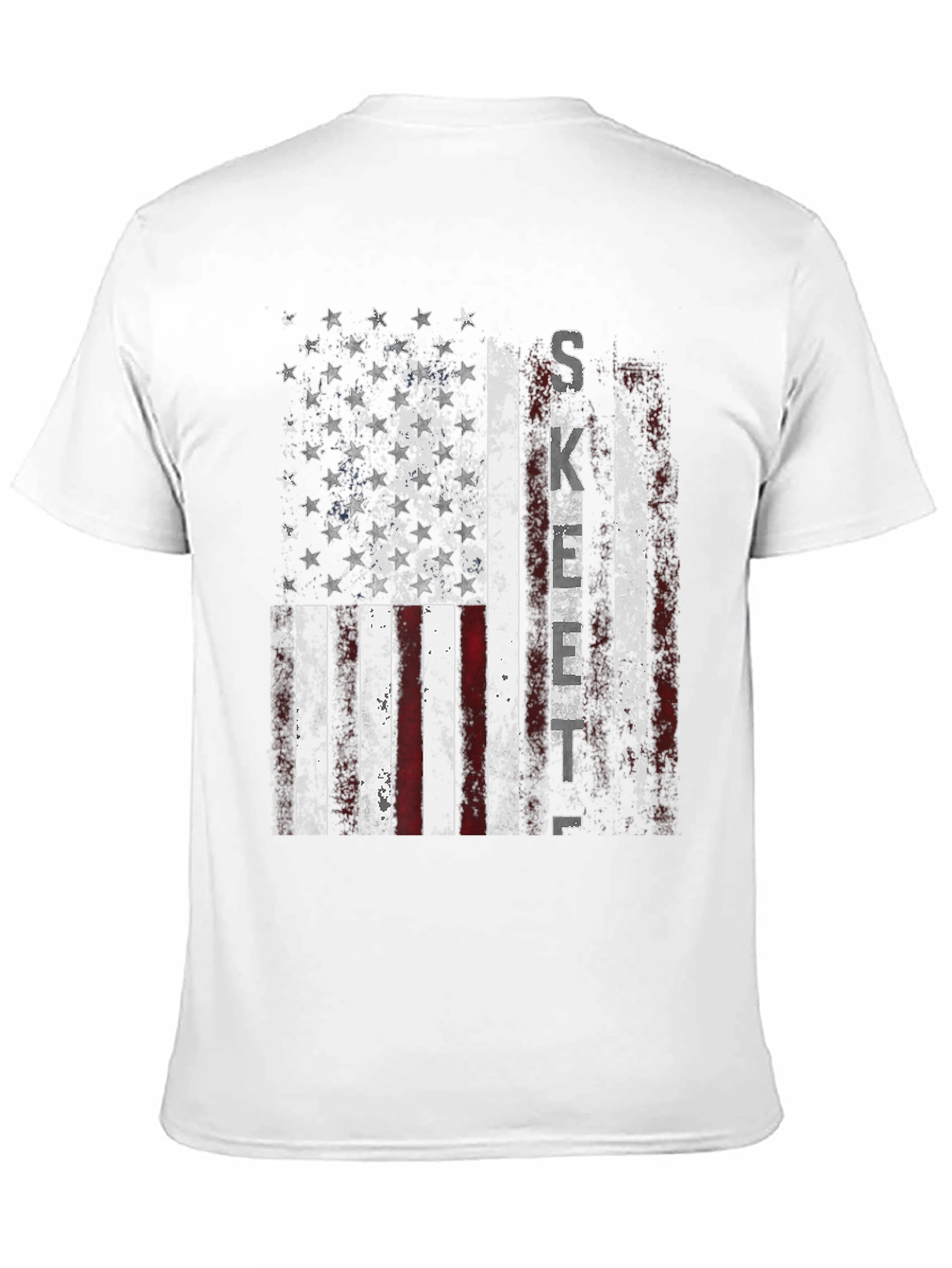 American Flag Skeet T-Shirt