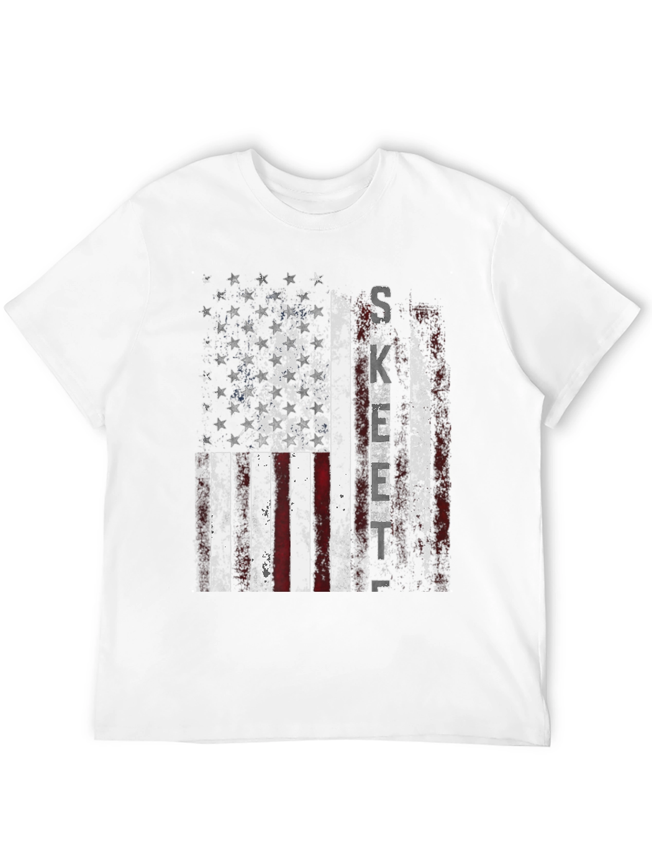 American Flag Skeet T-Shirt
