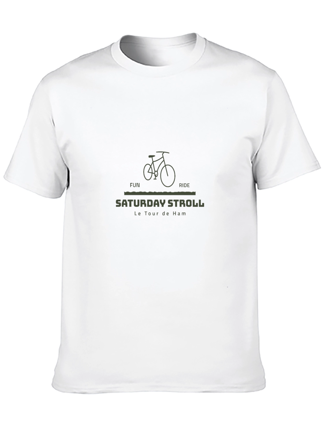 Saturday Stroll T-Shirt: Fun Ride Le Tour de Ham