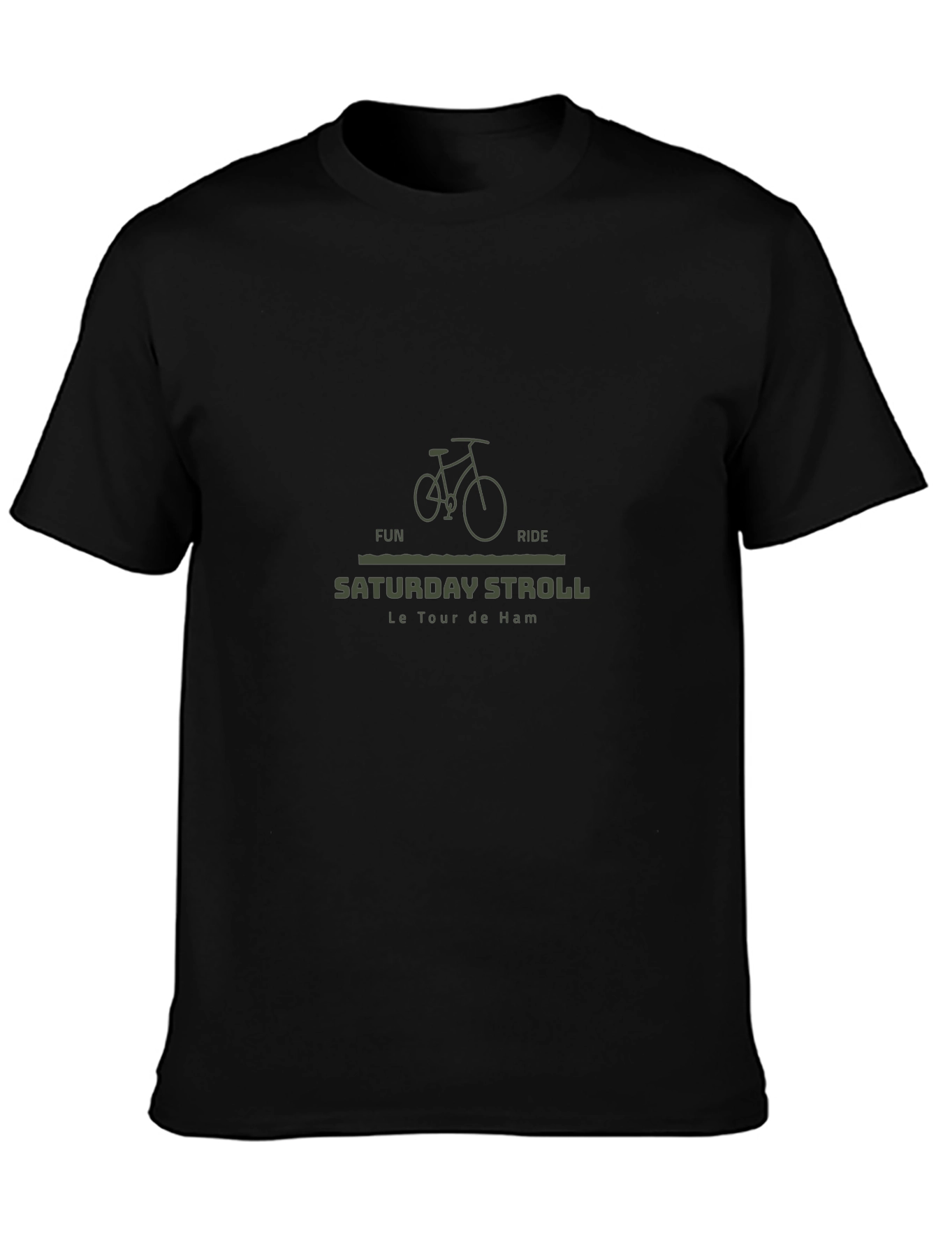 Saturday Stroll T-Shirt: Fun Ride Le Tour de Ham