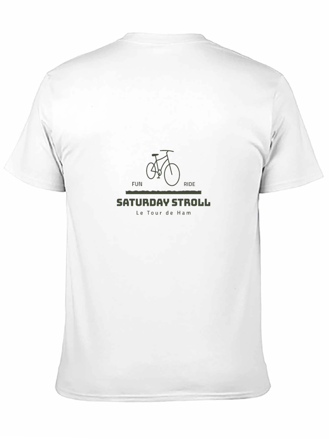 Saturday Stroll T-Shirt: Fun Ride Le Tour de Ham