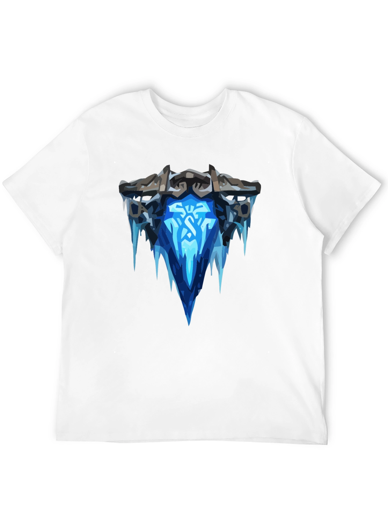 Ice Crown Black T-Shirt - Graphic Tee