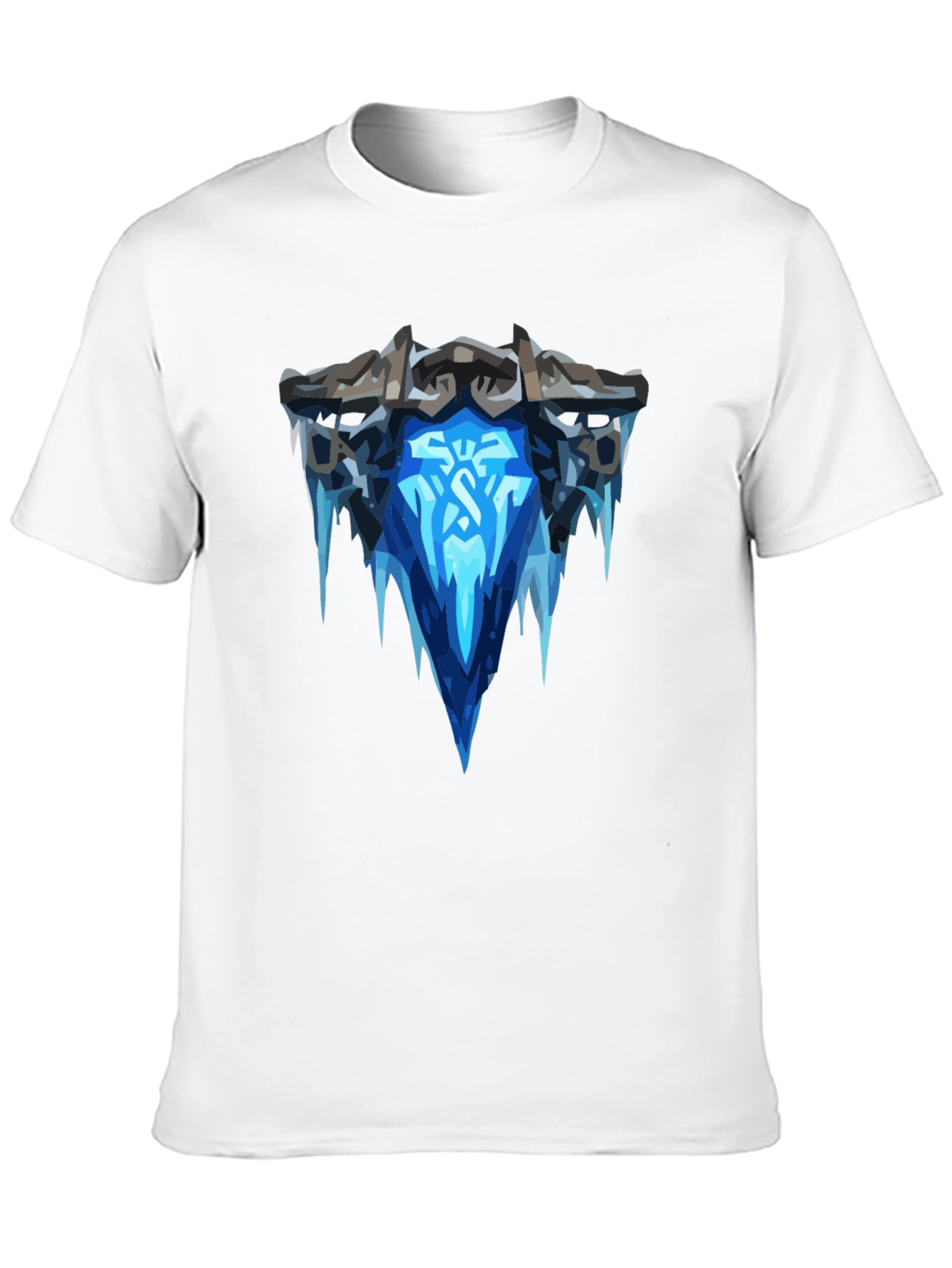 Ice Crown Black T-Shirt - Graphic Tee