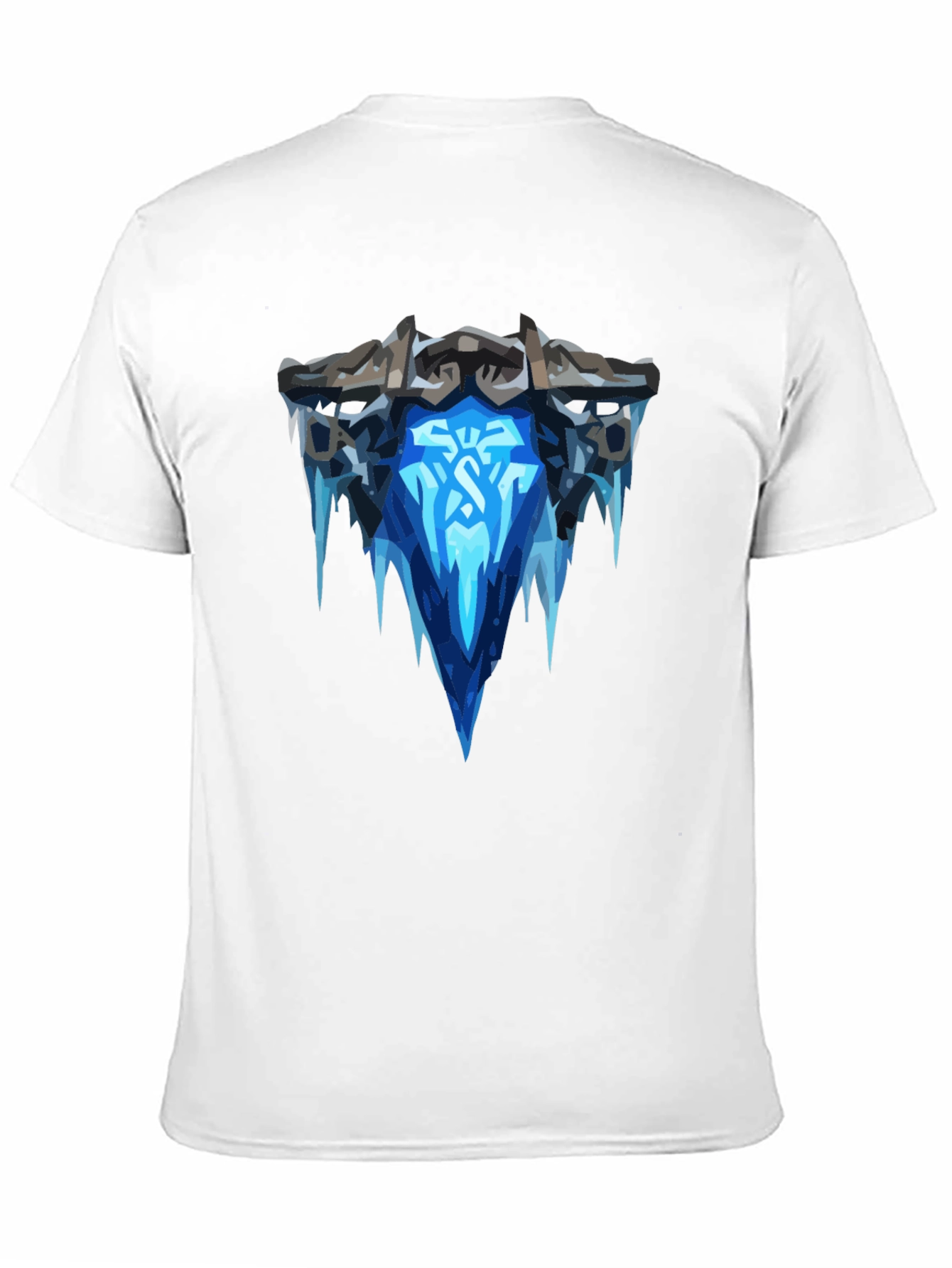 Ice Crown Black T-Shirt - Graphic Tee