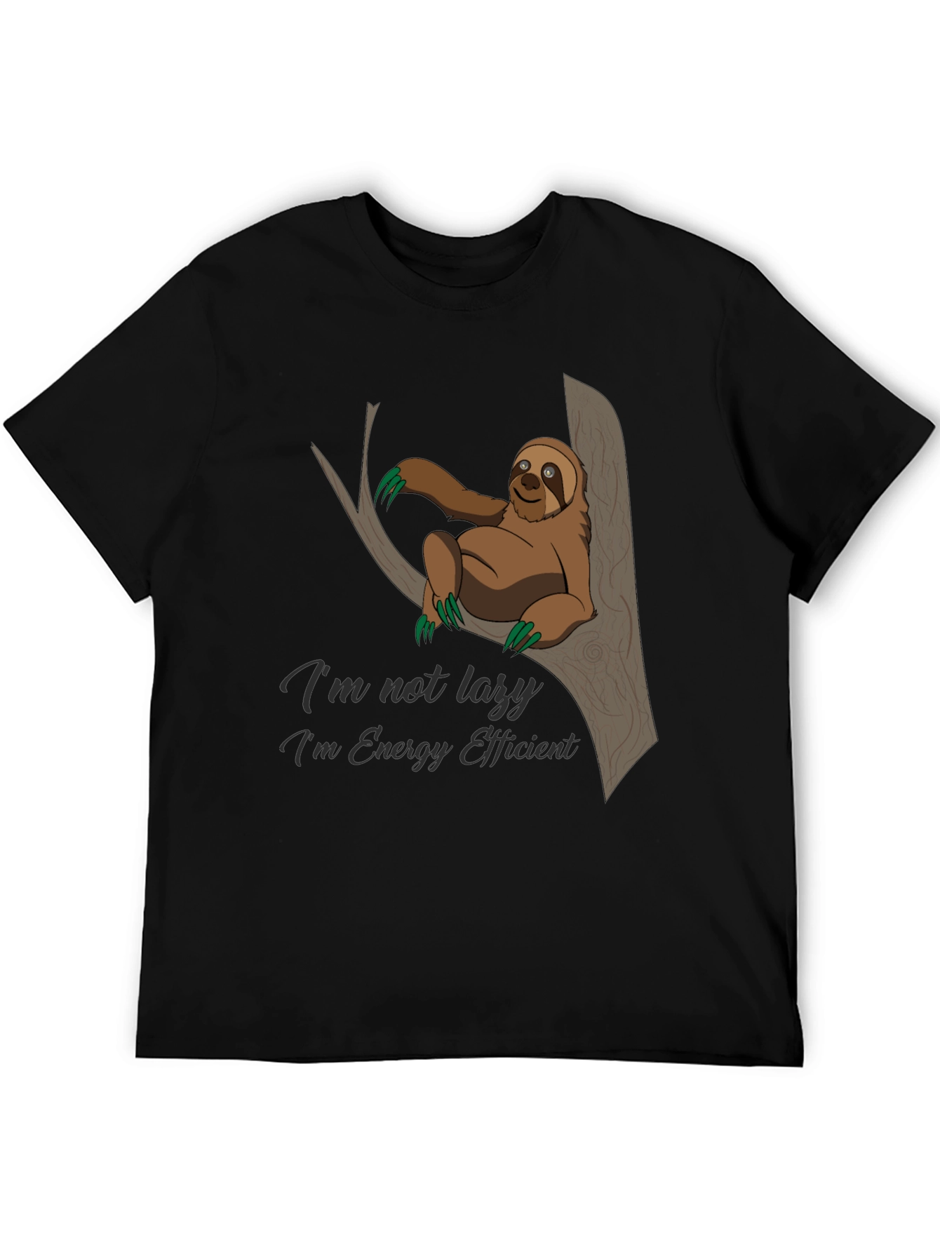 Sloth Energy Efficient Graphic Tee