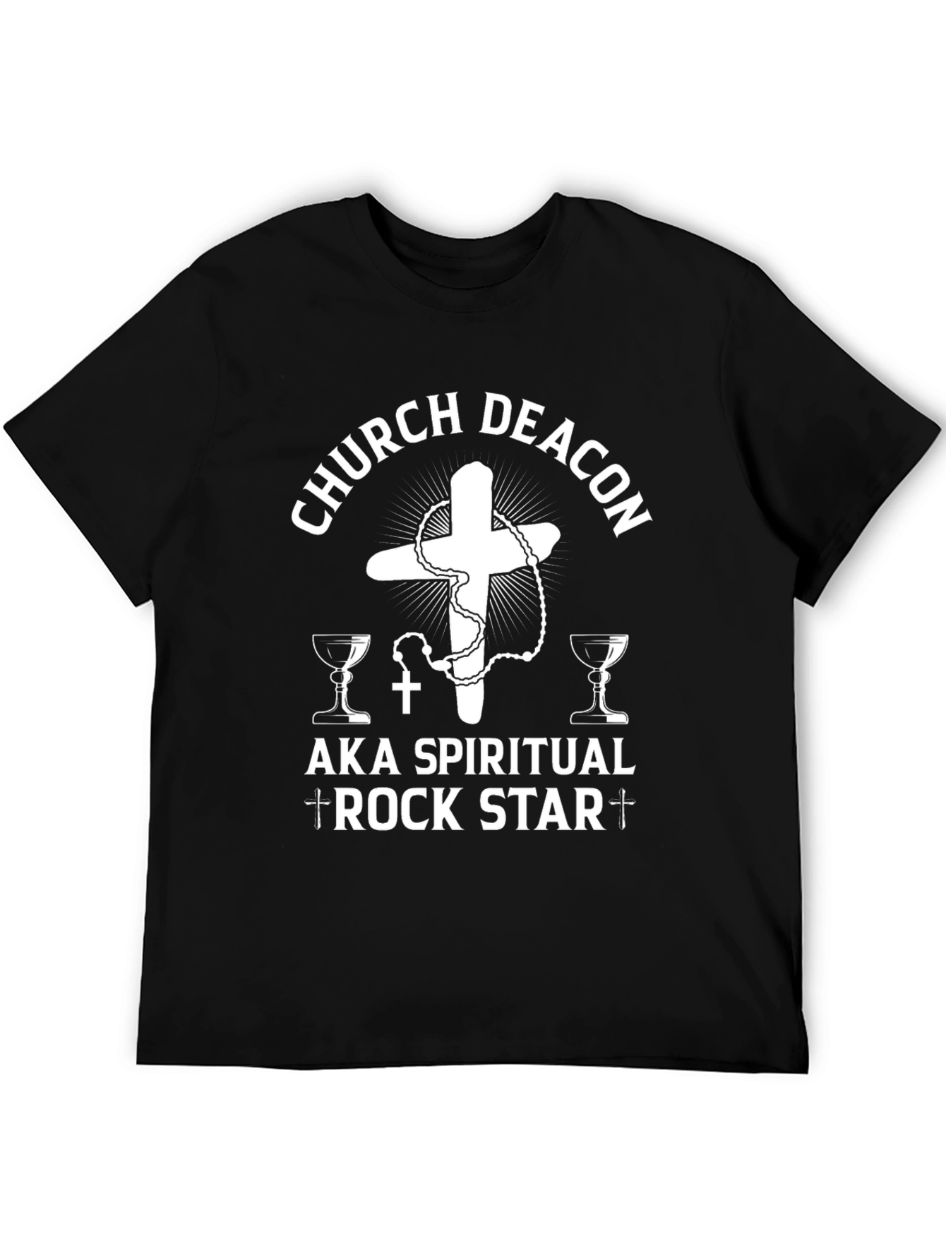 Church Deacon Spiritual Rock Star T-Shirt