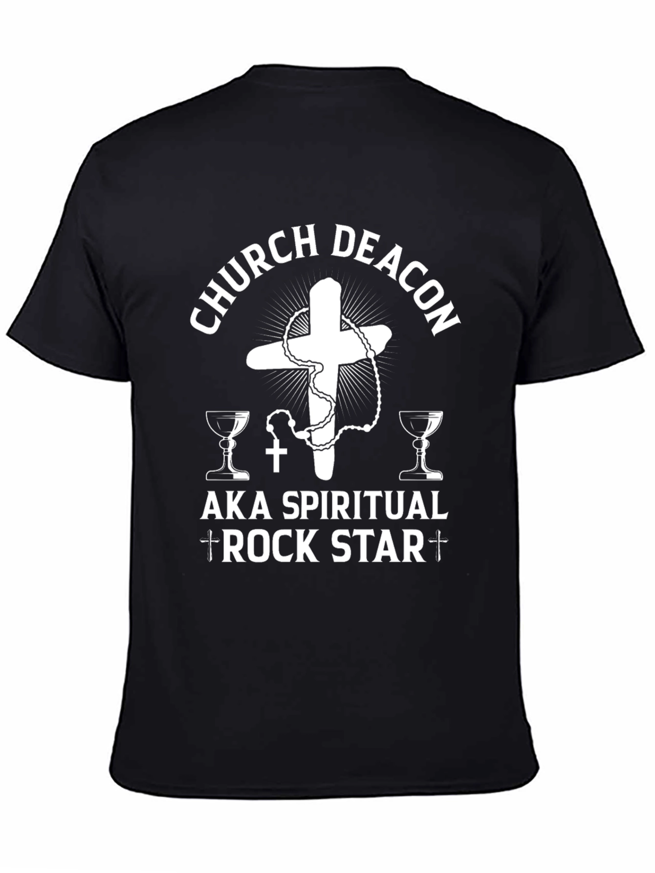 Church Deacon Spiritual Rock Star T-Shirt