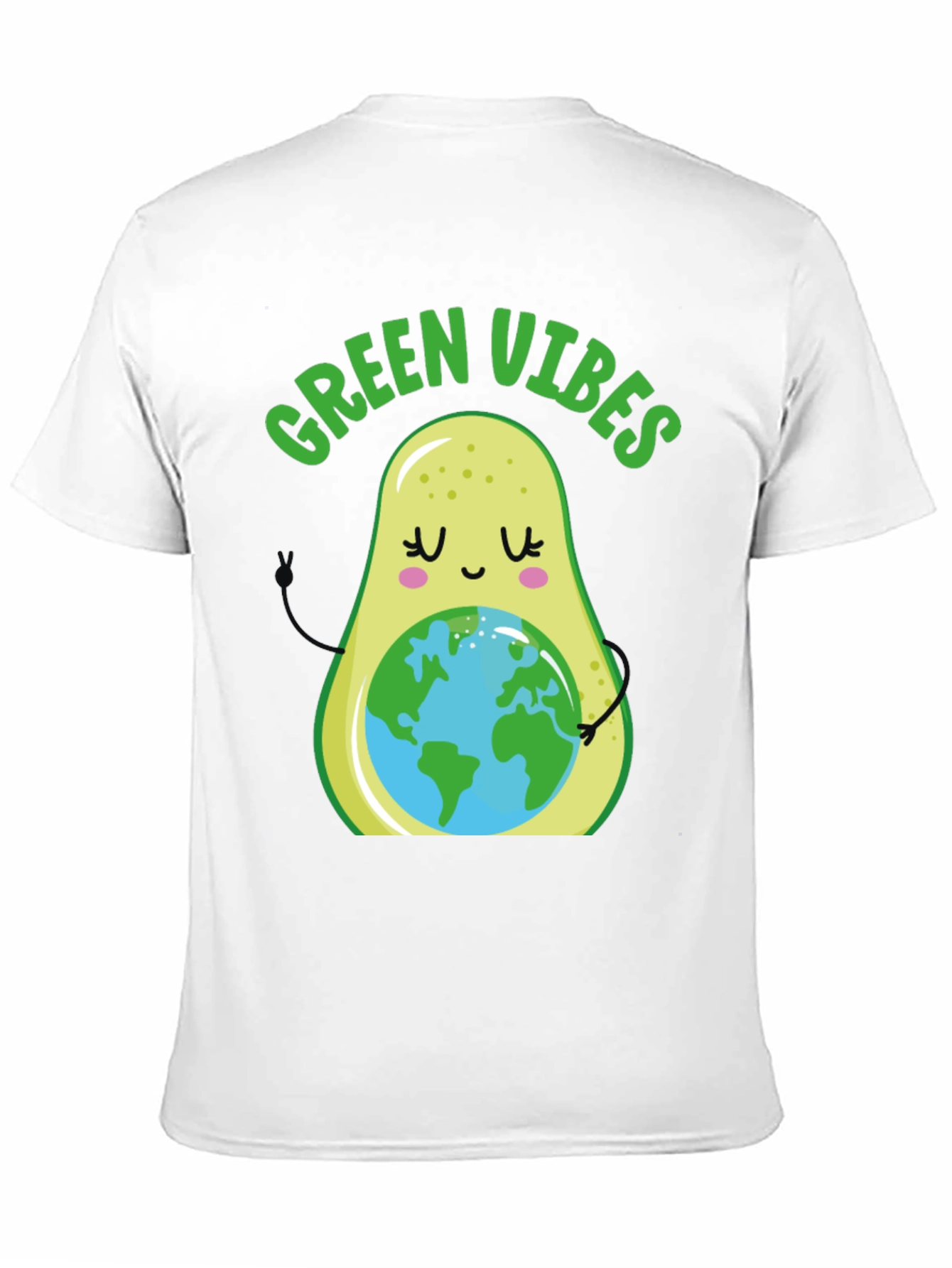 Green Vibes Avocado Earth T-Shirt