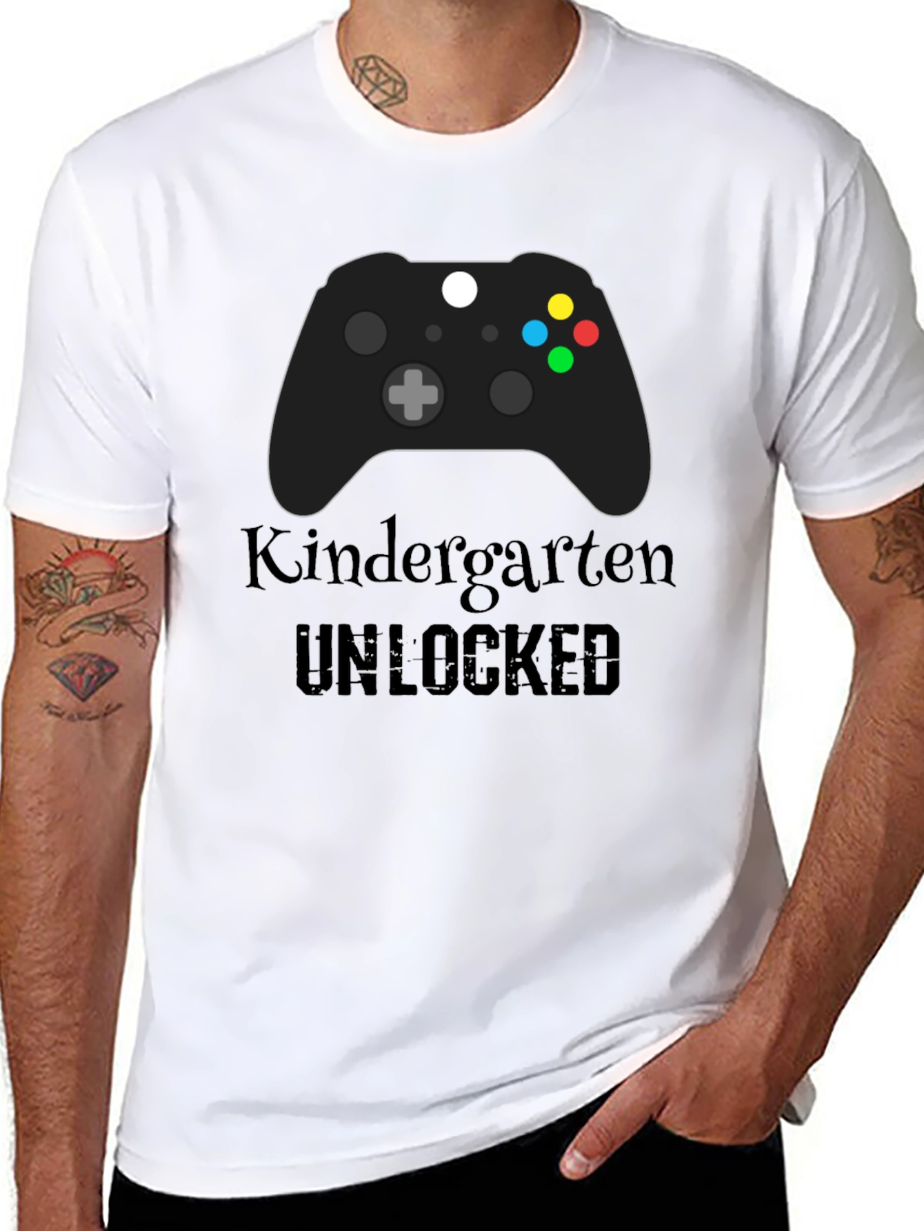 Kindergarten Unlocked Gamer T-Shirt