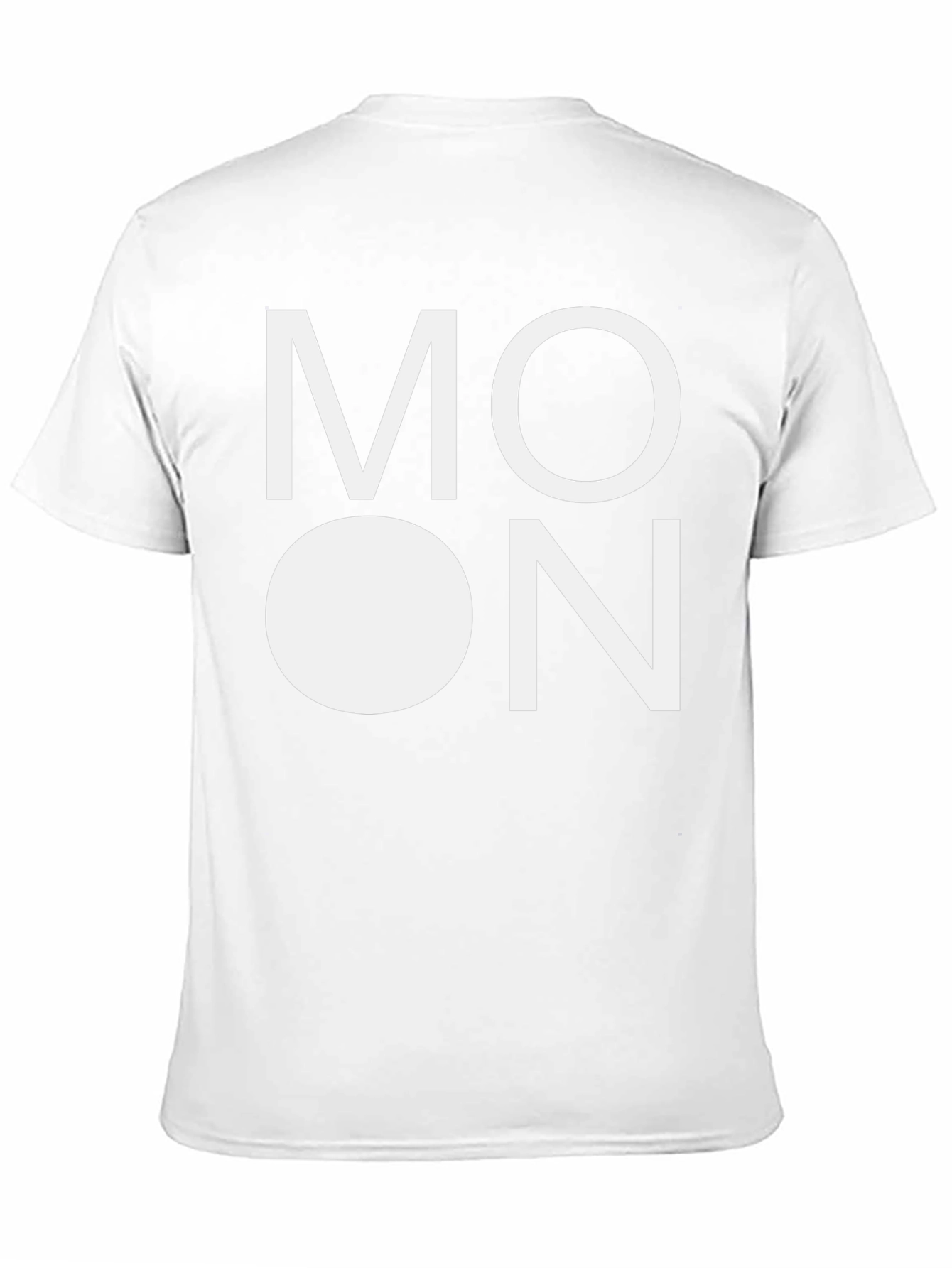 Moon Graphic Black T-Shirt